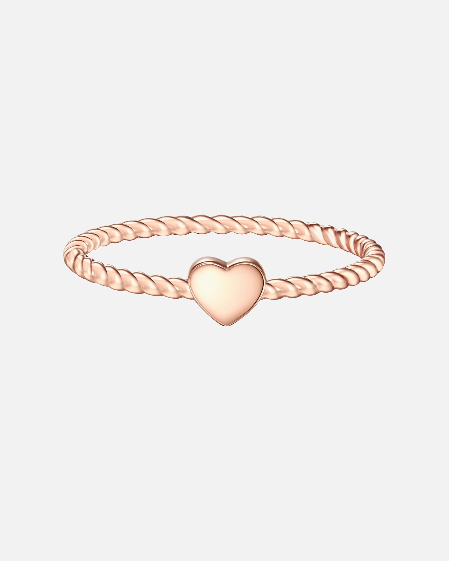Bague pour Femme Glanzstücke München Bagues or rose 56