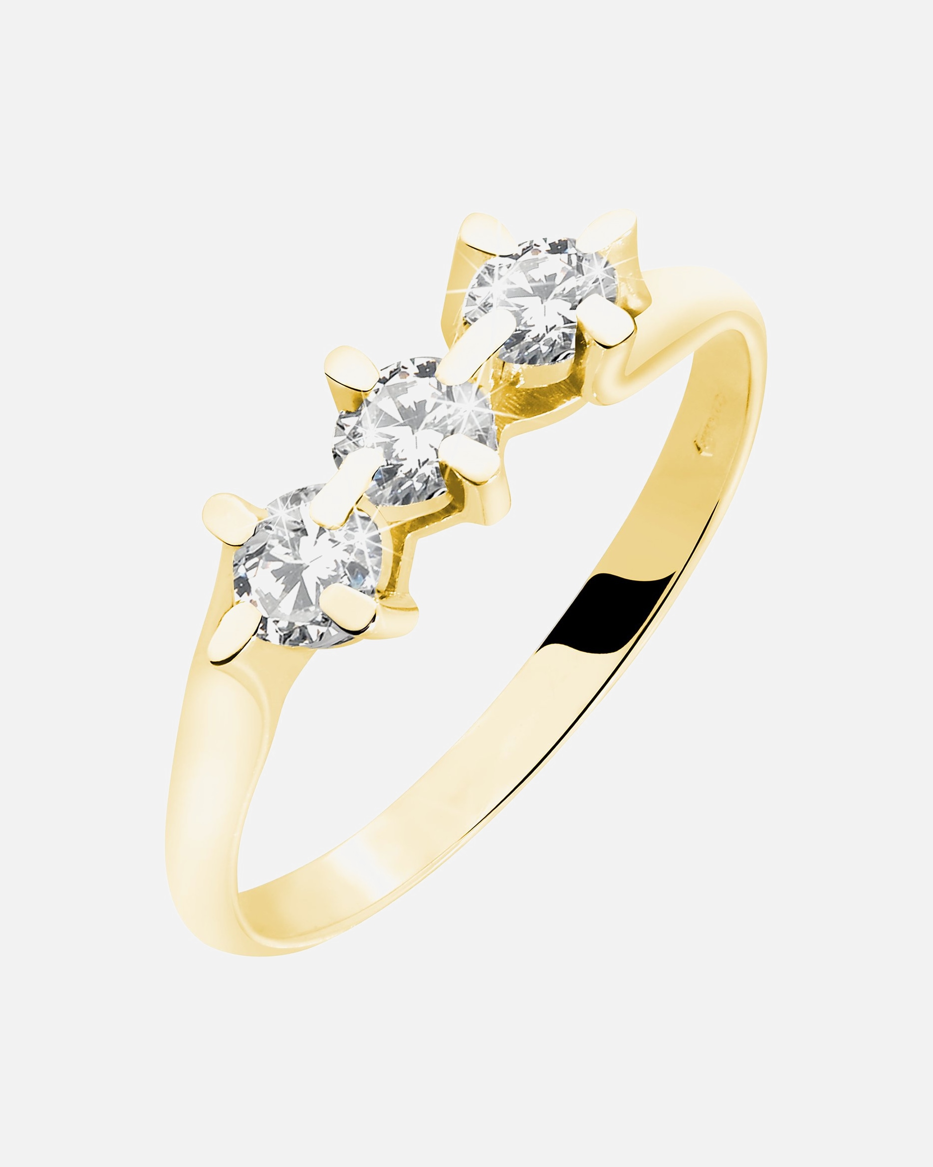 Bague pour Femme CHRIST Bagues or jaune 58