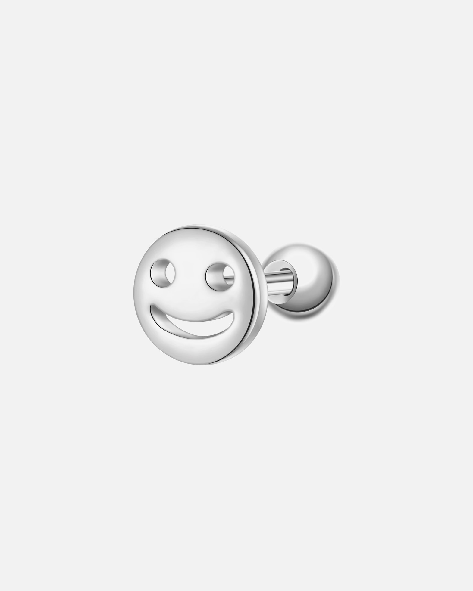 Boucles d'oreilles pour Femme Glanzstücke München Boucles d´oreilles Lucky Face en Argent sterling en Argent 5,3 mm