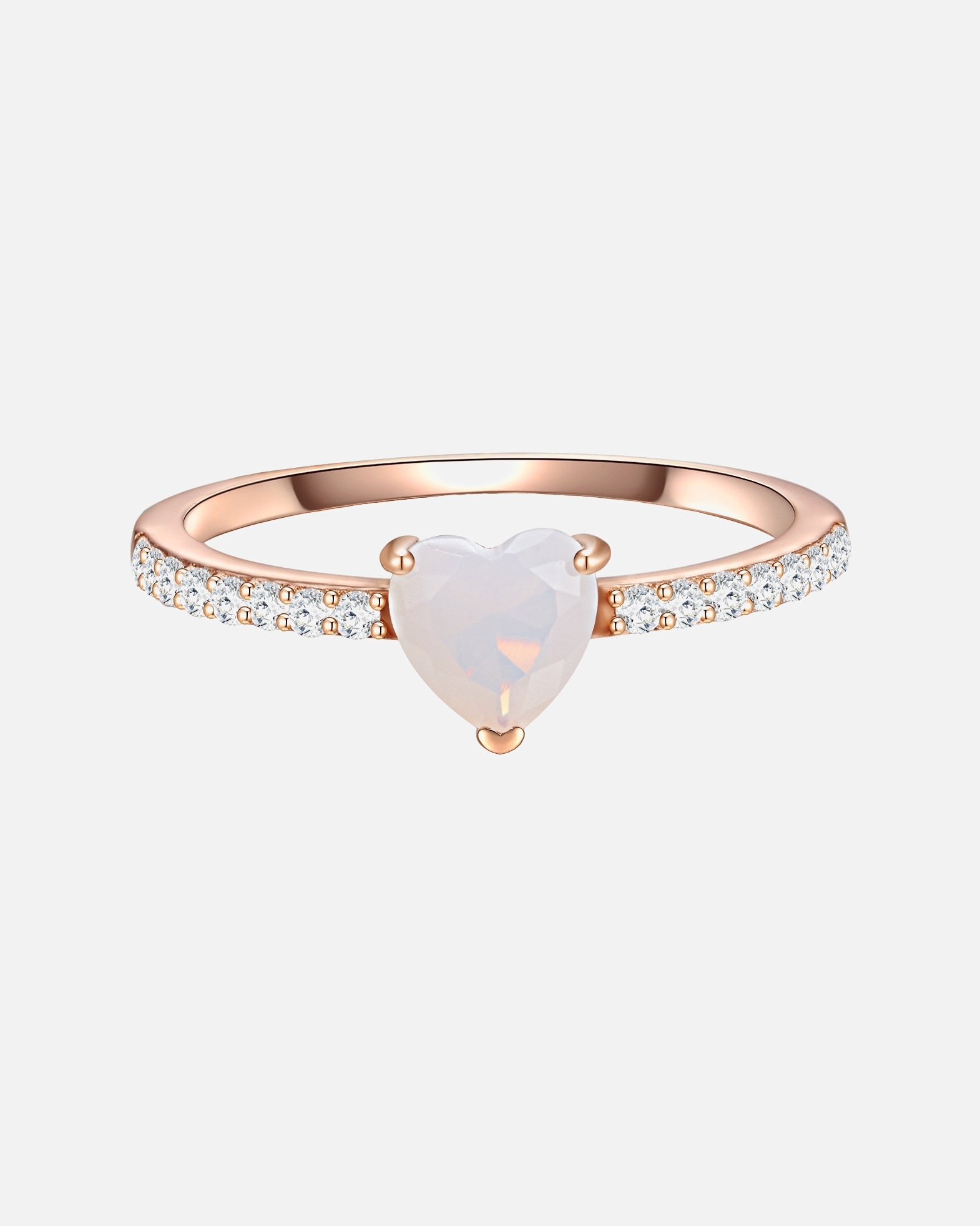 Bague pour Femme Glanzstücke München Bagues or rose 48