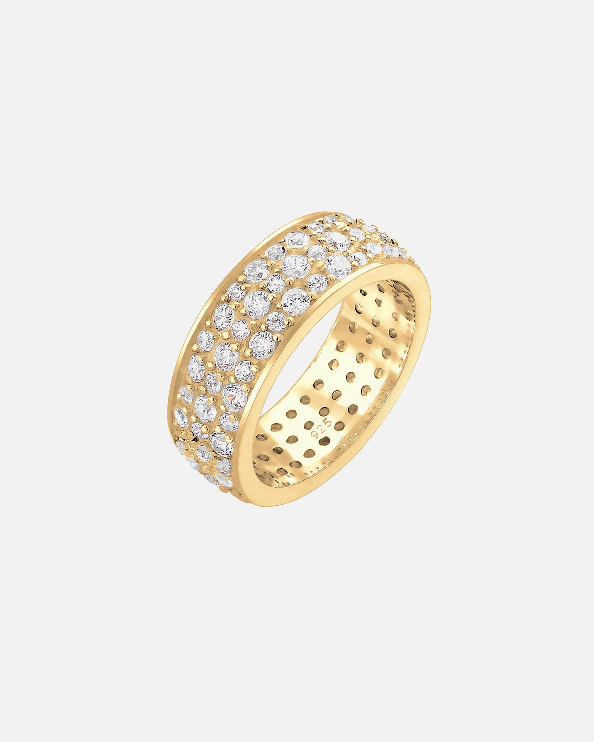 Bague pour Femme Elli PREMIUM Classique Bague Femme - (925/1000) Argent Cristal Zircone 54