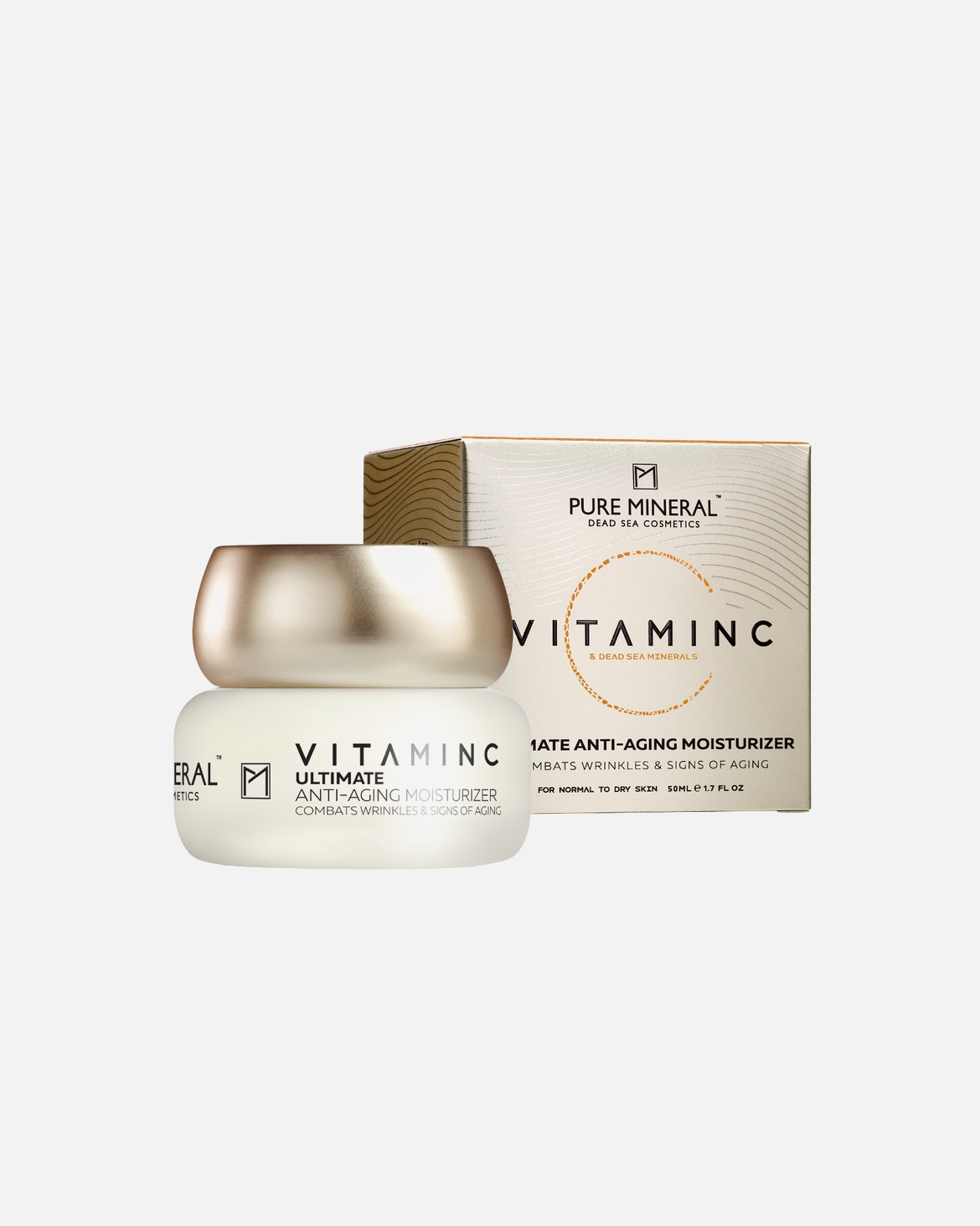 Soin anti-âge pour Unisexe Pure Mineral Pure Mineral - Crème Vitamine C Anti-Âge Pure Mineral - Crème Vitamine C Anti-Âge - 50ml