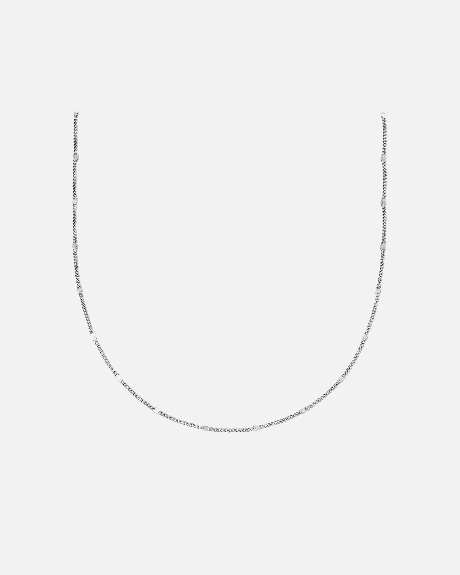 Collier pour Femme Eastside Chaîne en Acier inoxydable en Argent 40,0 cm Basiskette + 5,0 cm Verlängerung