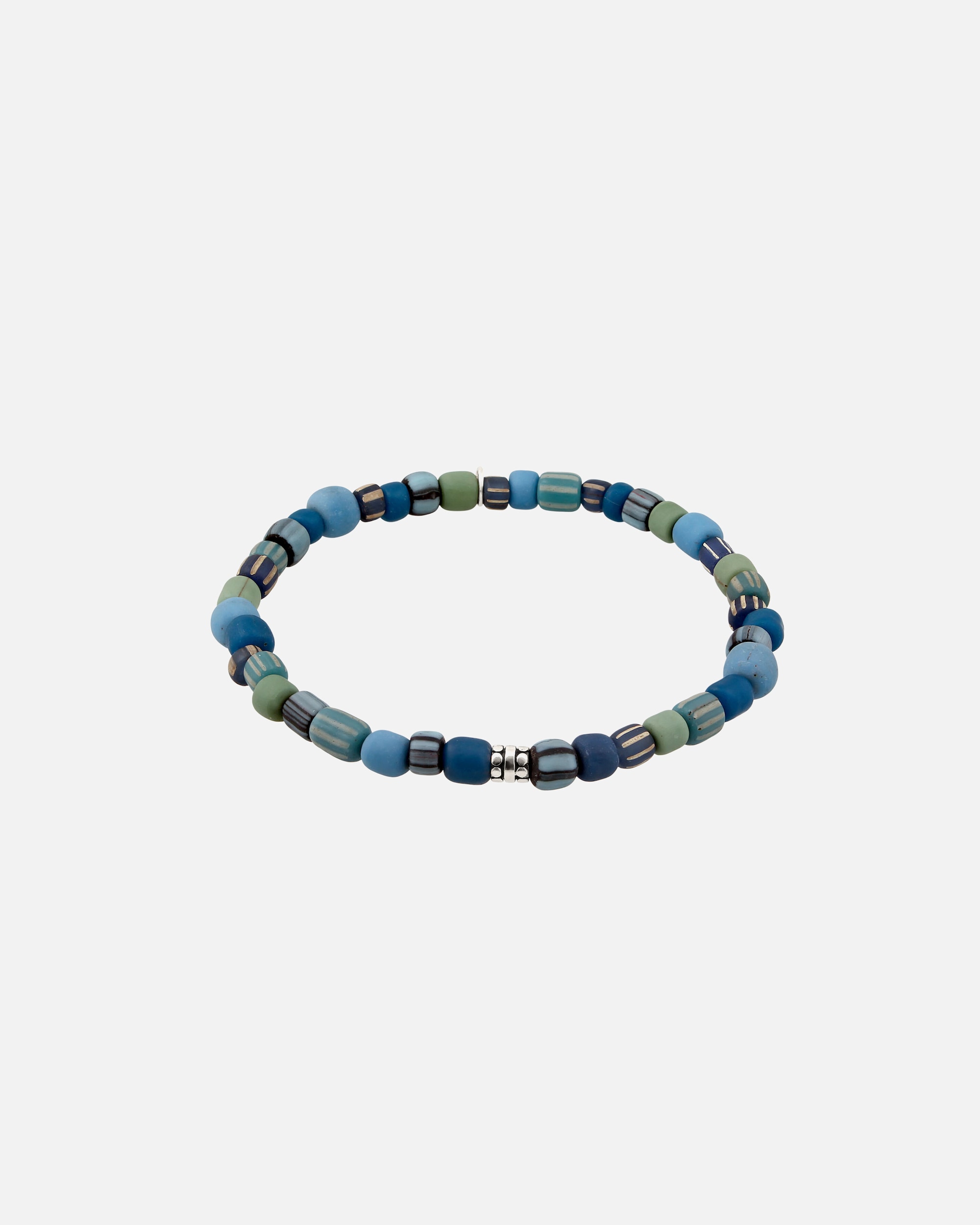 Bracelet pour Homme KUZZOI Bracelet beads male 925 Sterling Silver 19