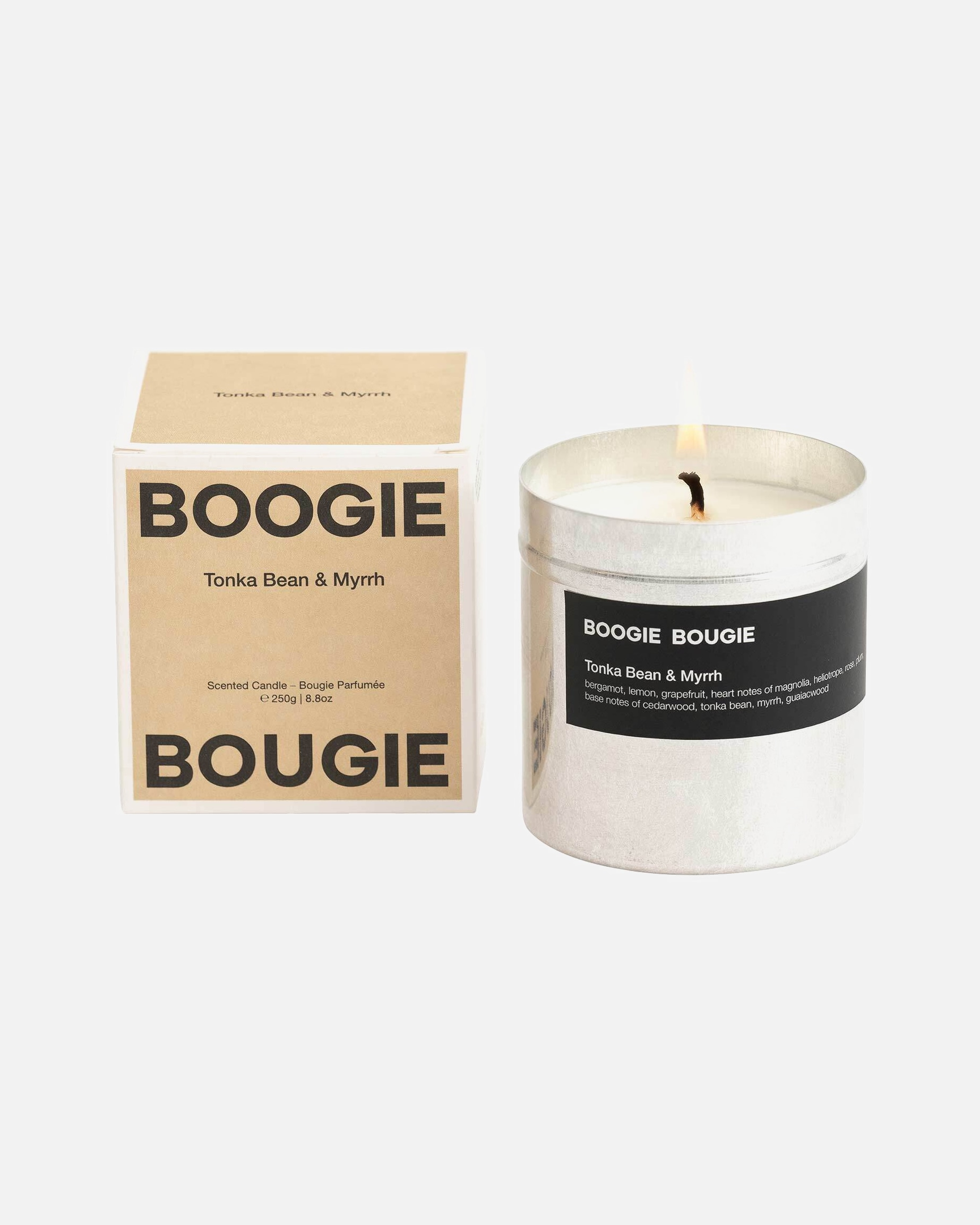 Bougie pour Unisexe BoogieBougie Default Brand Line Scented Candle Tonka Bean & Myrrh Scented Candle Tonka Bean & Myrrh