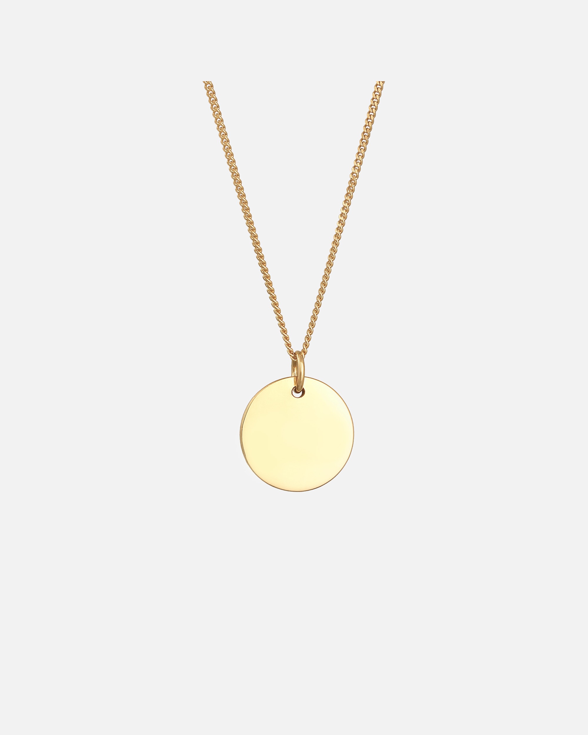 Collier pour Femme Elli Pendentif femme plaque de base en argent 925 sterling goldfarben