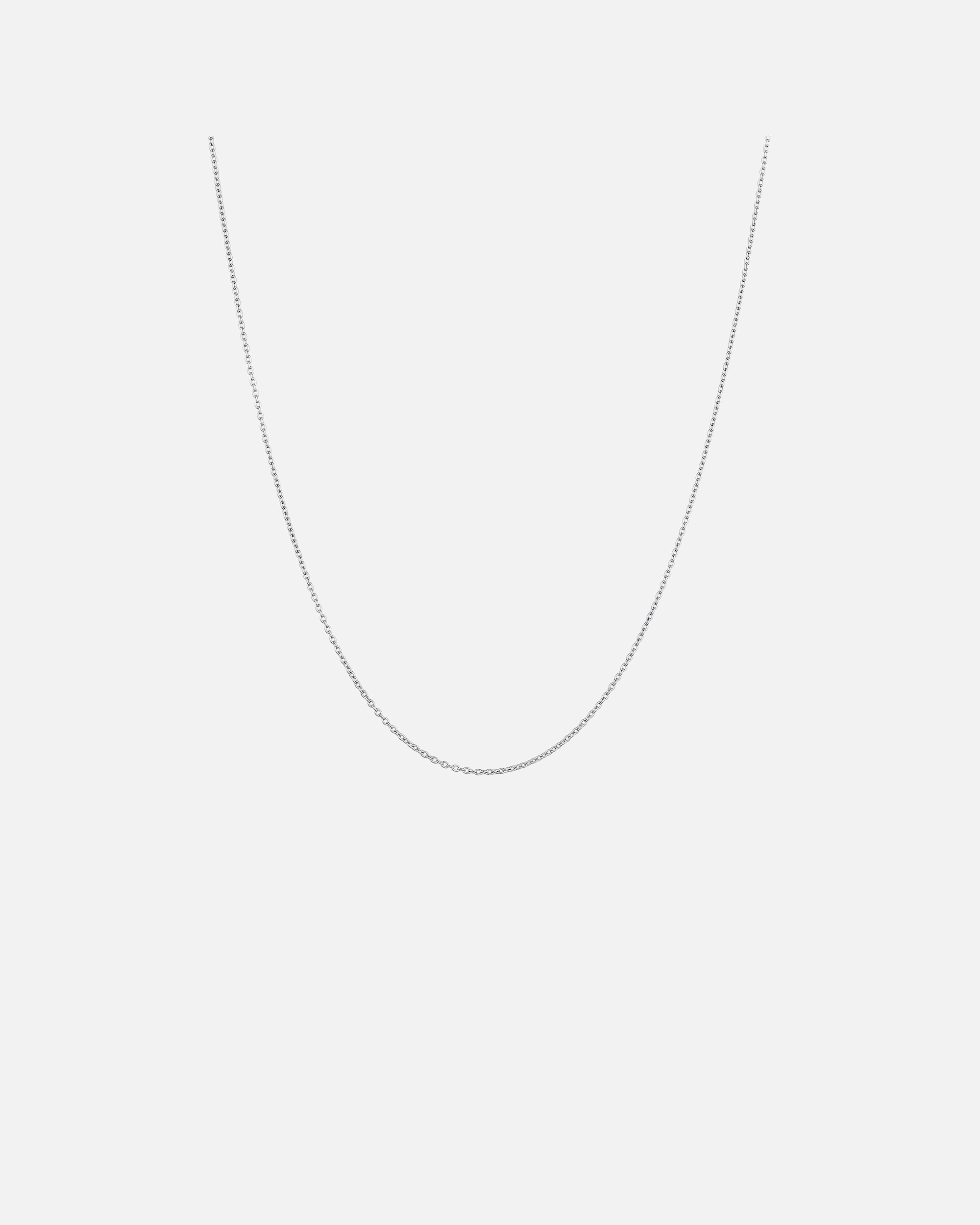 Collier pour Femme Collier sans pendentif 925 Sterling Silver 45