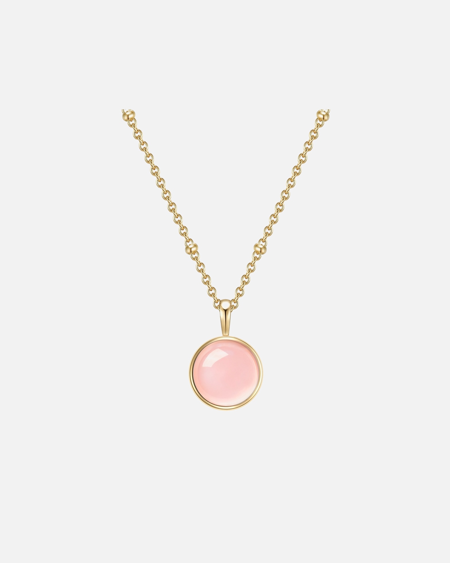 Collier pour Femme Glanzstücke München Chaînes abricot