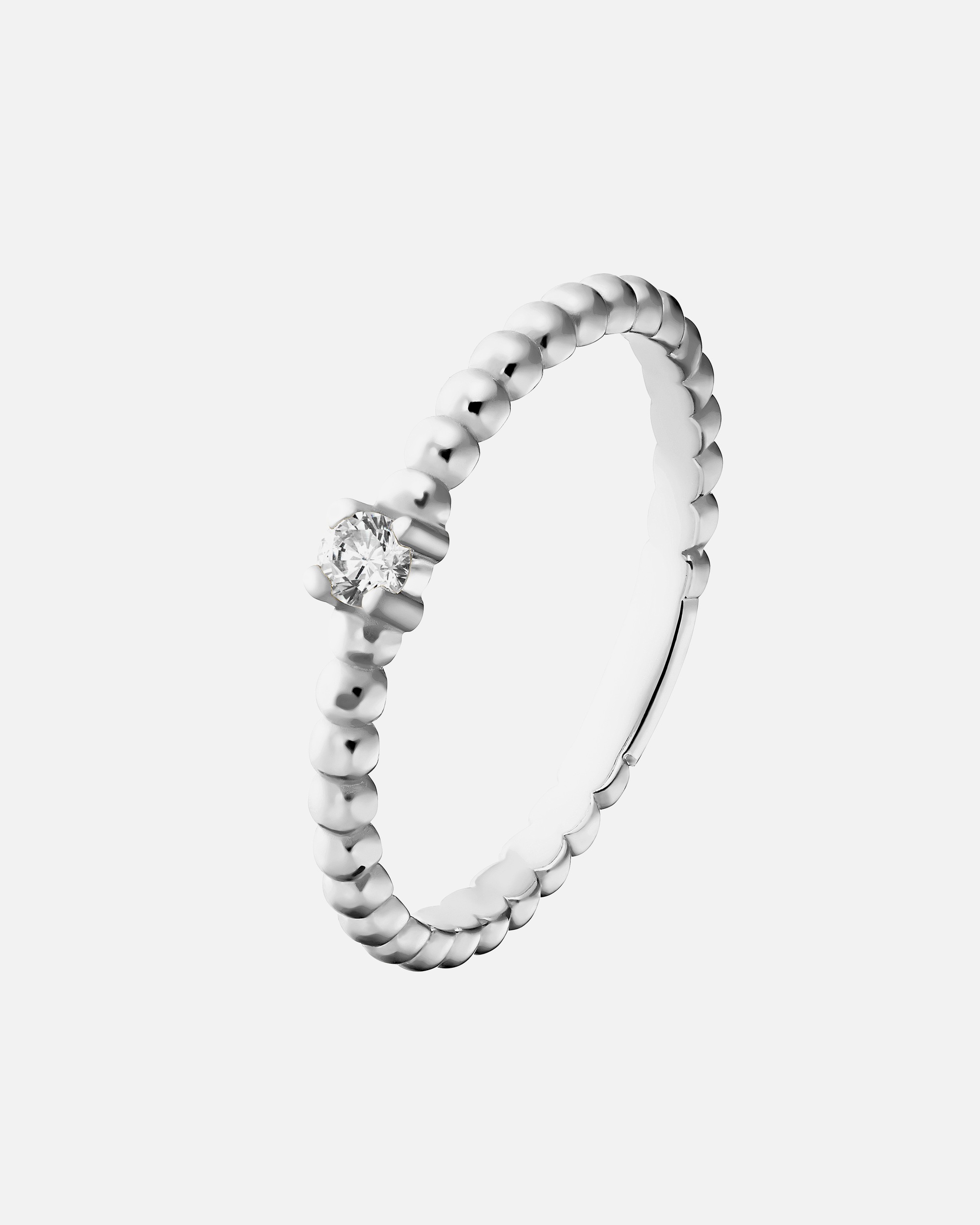 Bague pour Femme Heideman Bague Elio couleur argentée polie 58 (18.5)