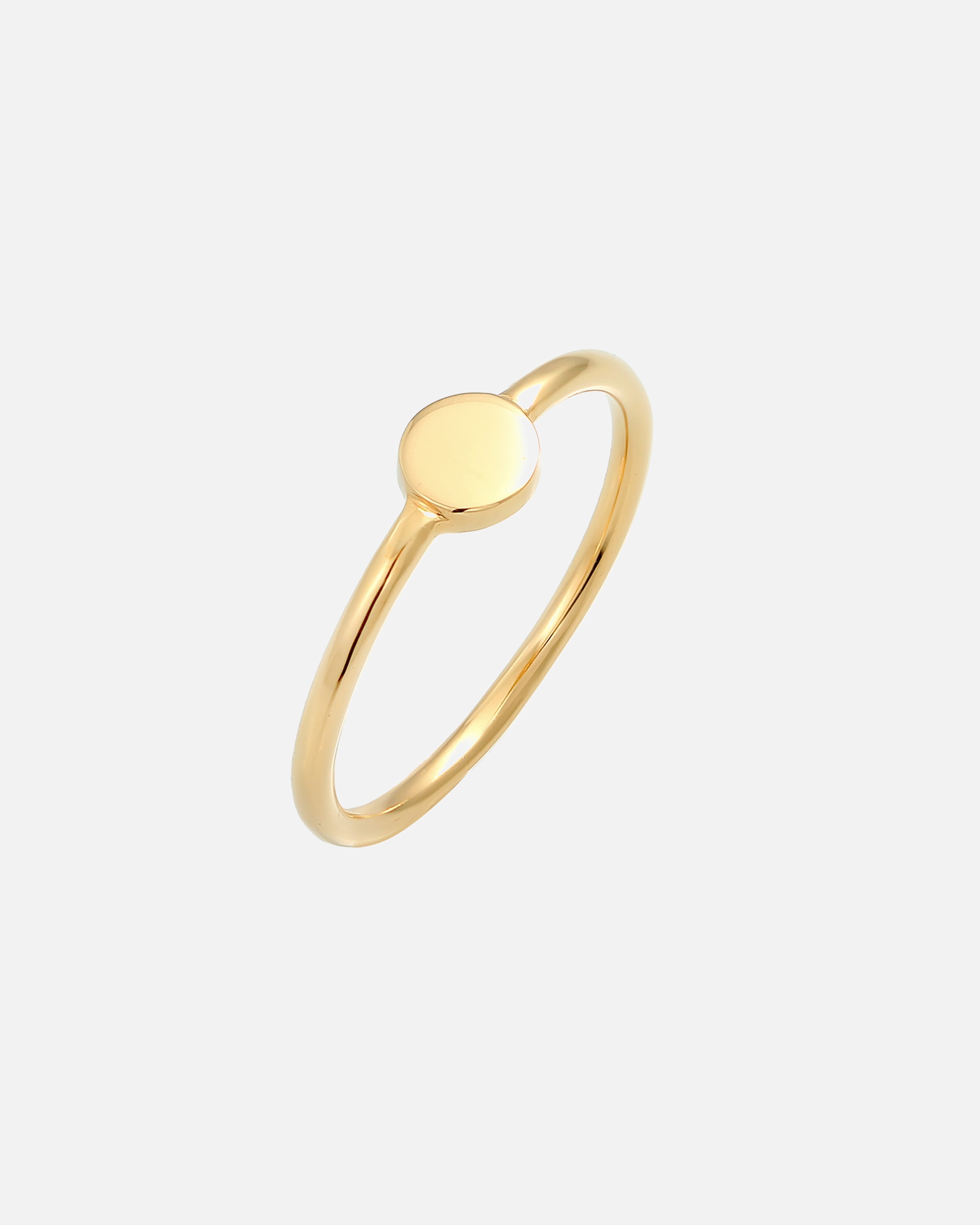 Bague pour Femme Elli Bague à empiler pour femme - Blogueur de la tendance de base Geo Plaquettelet en argent sterling 925 plaqué or 56