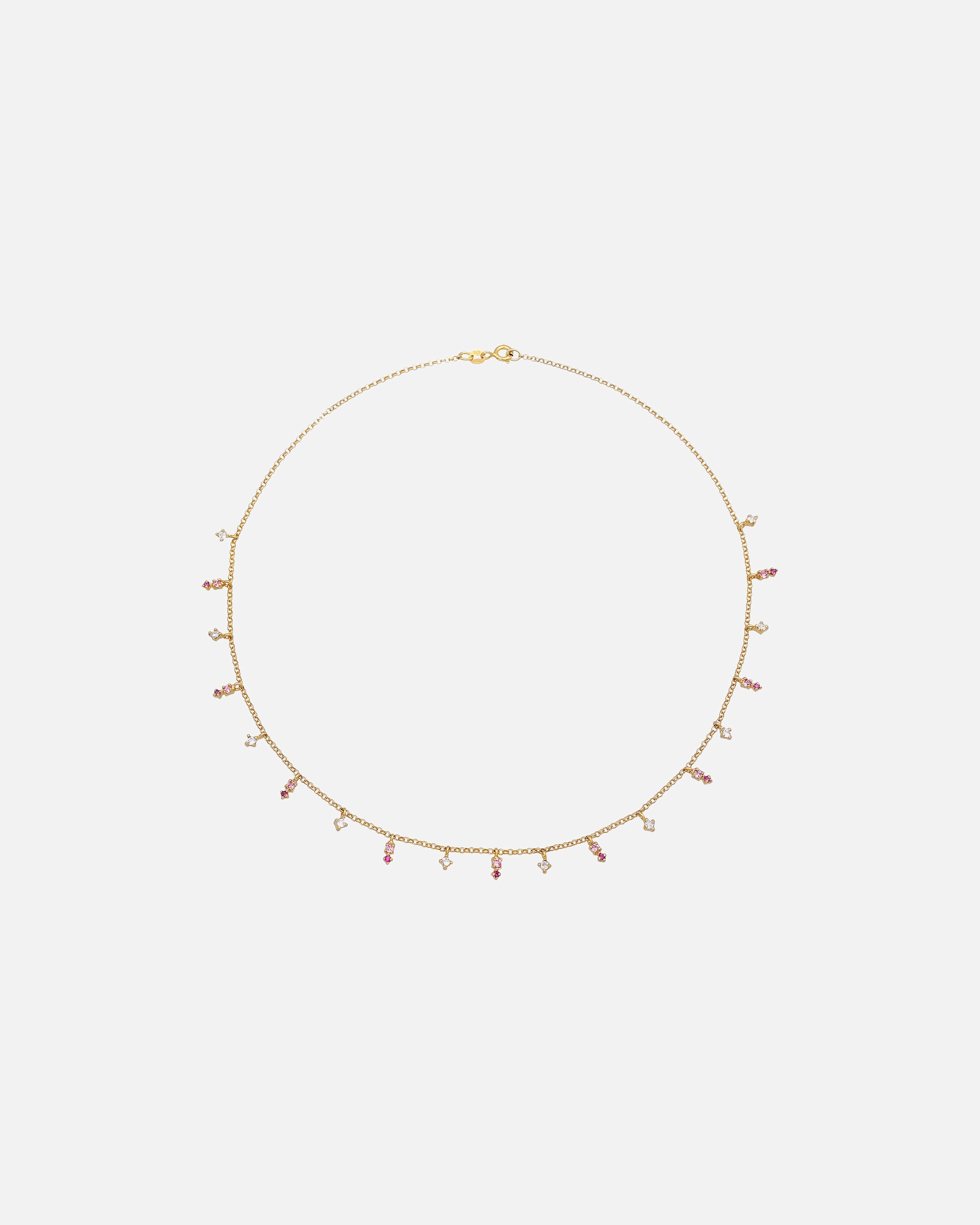 Collier pour Femme Elli Femmes pendentif étincelant avec cristal Pink Rose en argent sterling 925 goldfarben