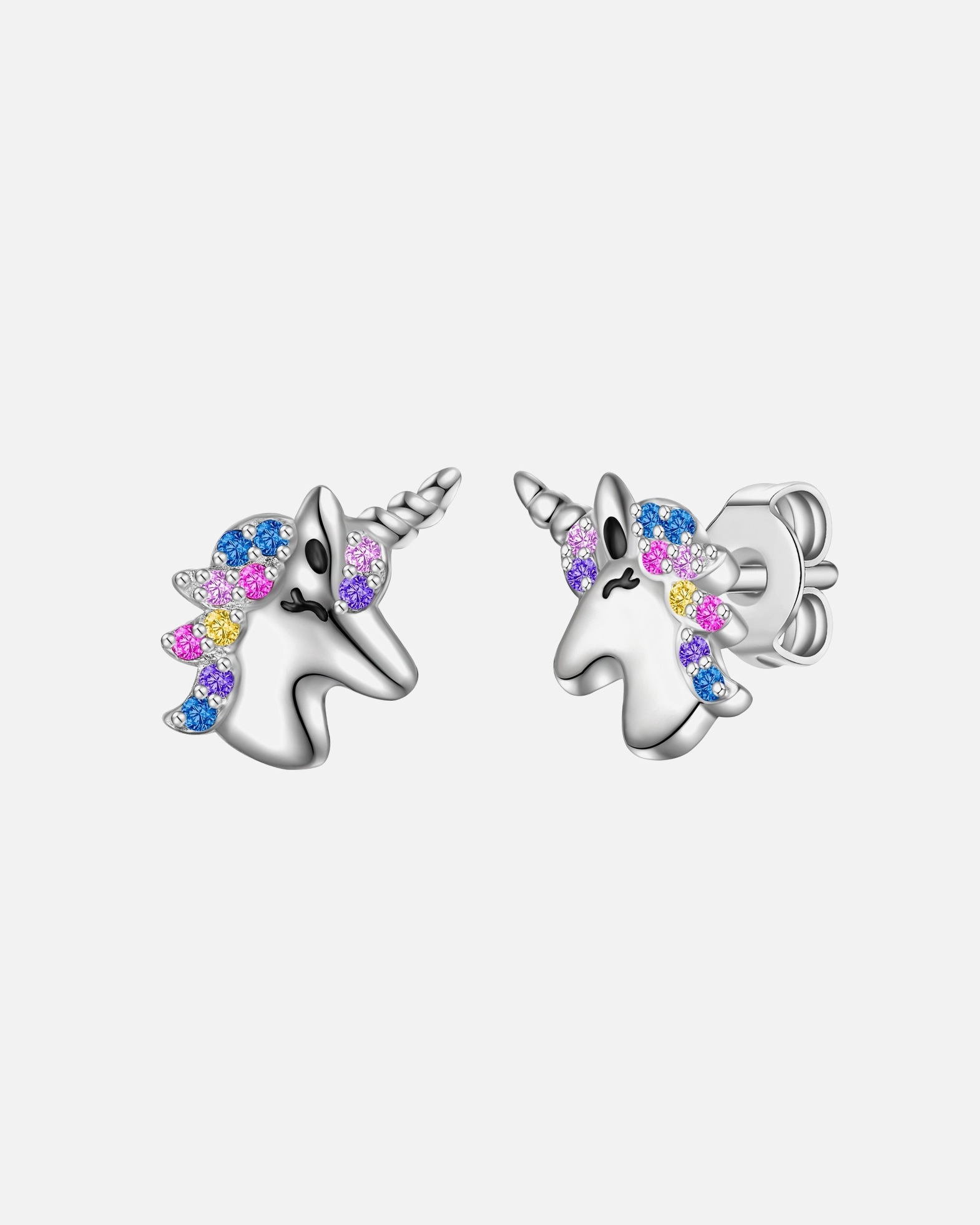 Boucles d'oreilles pour Femme Rafaela Donata Boucles d´oreilles Licorne en Argent sterling en Argent 10,2 mm