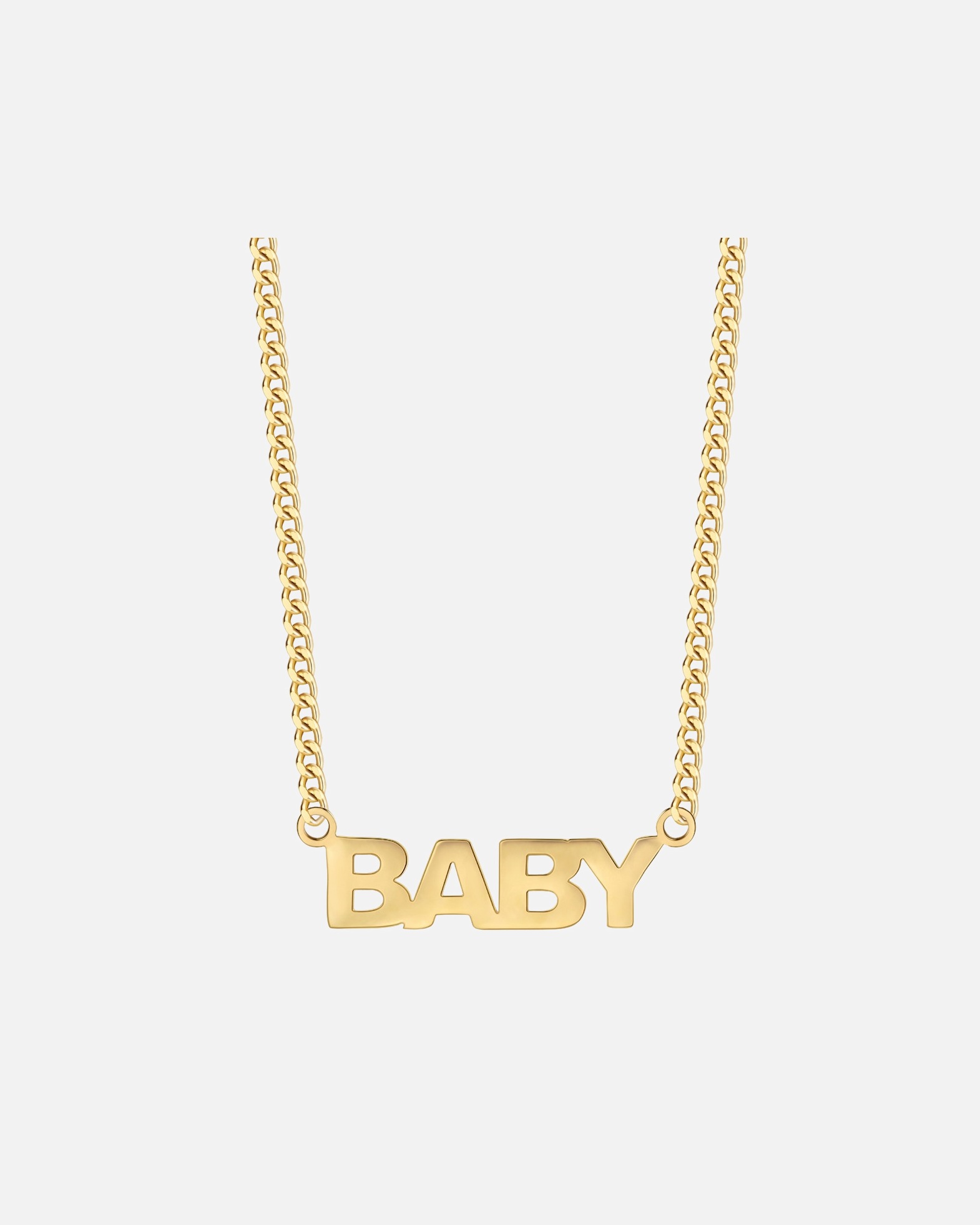 Collier pour Femme Eastside Chaîne BABY en Acier inoxydable en Or jaune 40,0 cm Basiskette + 5,0 cm Verlängerung