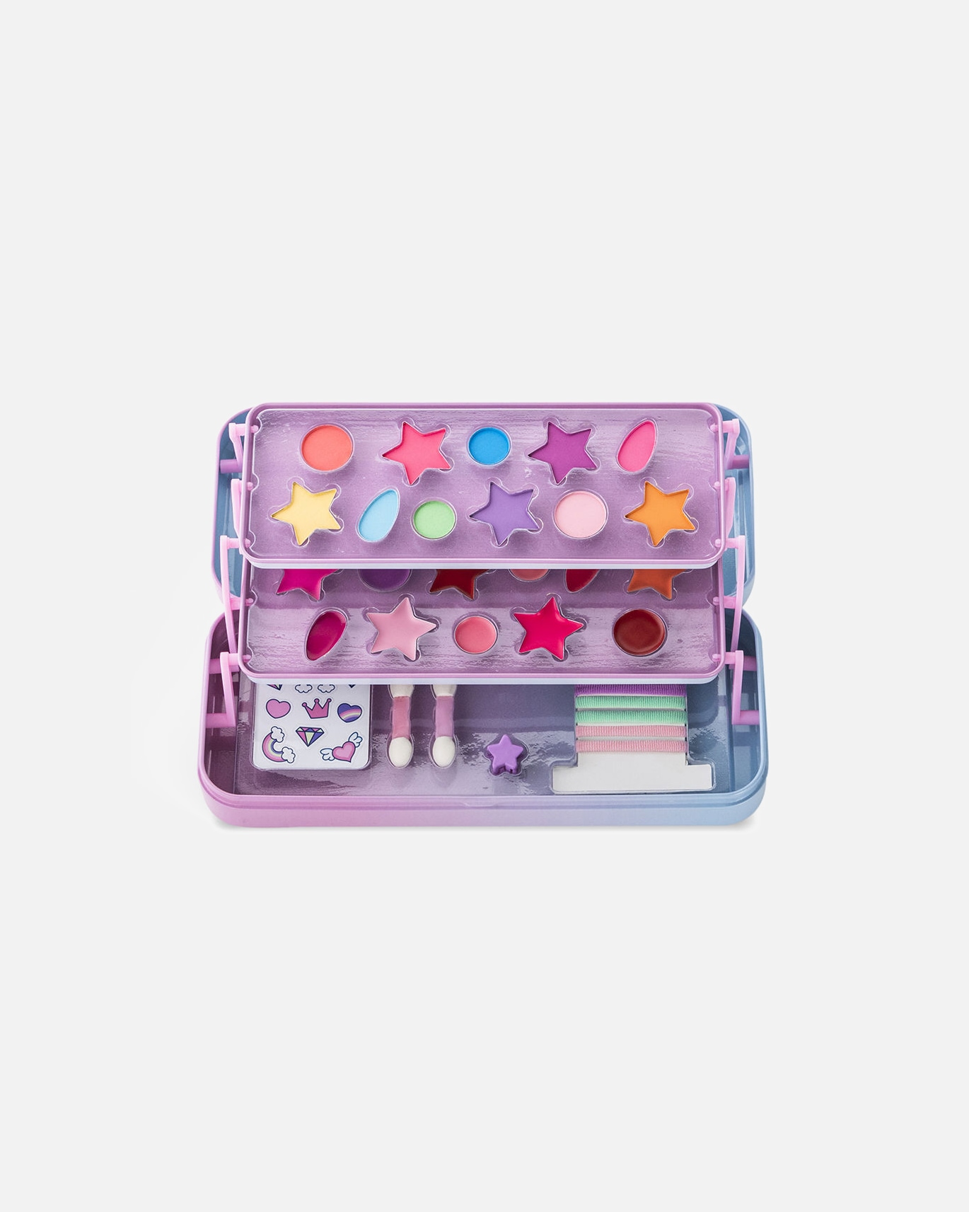 Maquillage pour le visage des enfants pour Unisexe Martinelia COFFRET EN ÉTAIN PETITE LICORNE 3 NIVEAUX LOT 29 Stk.