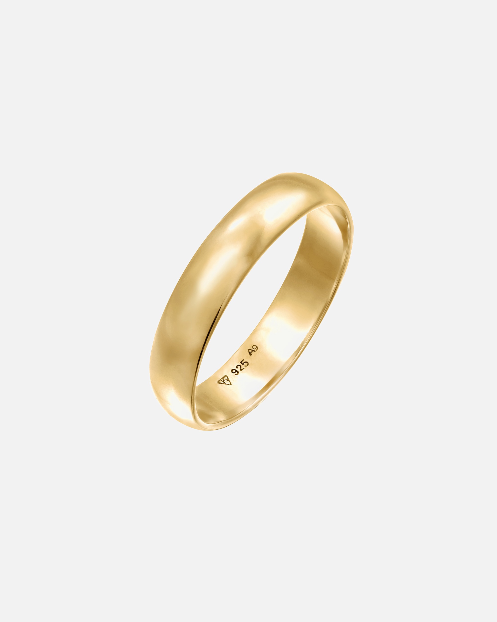 Bague pour Femme Elli Basic anneau de ruban 925 Argent 52
