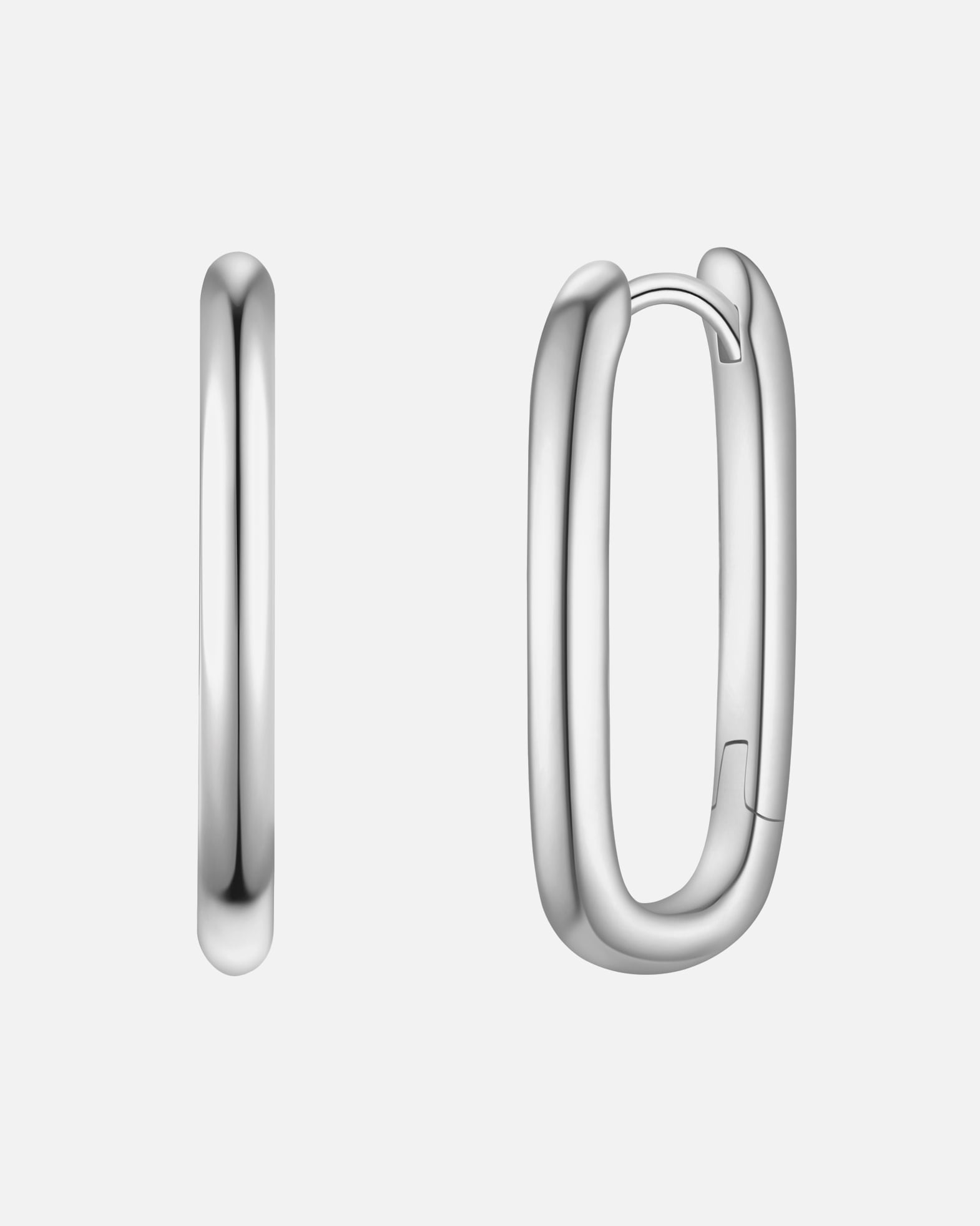 Créoles pour Femme Glanzstücke München Créoles en argent sterling en argent 18,7 mm