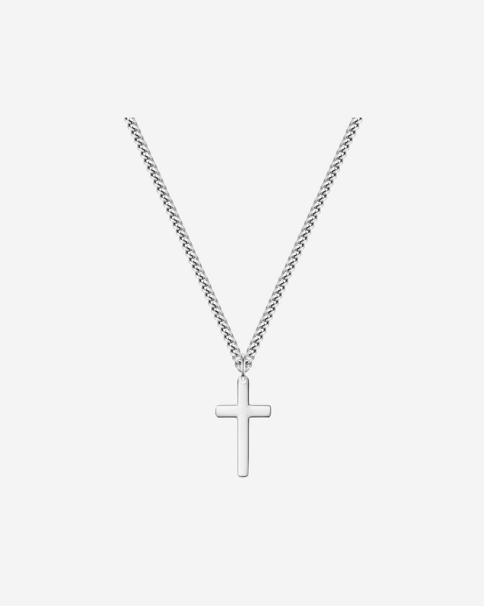 Collier pour Homme True Rebels Kette mit Anhänger Edelstahl Chaîne de base 50,0 + rallonge de 5,0 cm