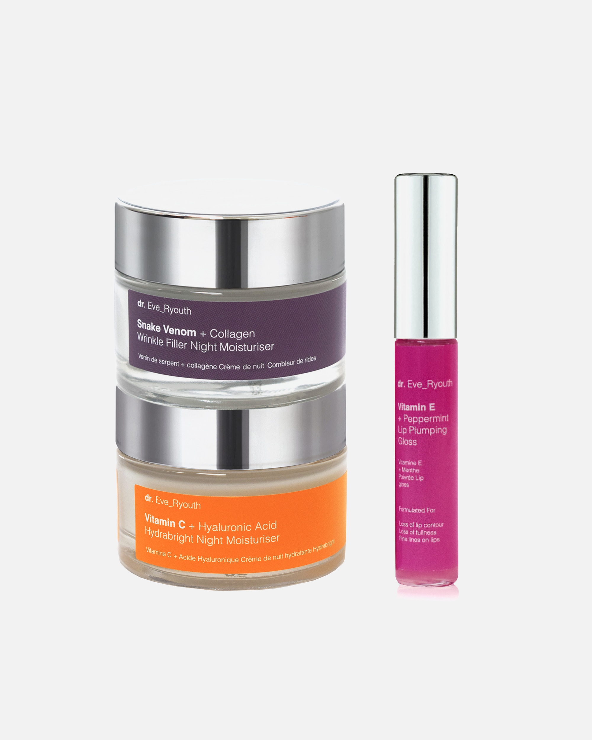 Coffret soin visage pour Femme Dr. Eve_Ryouth Coffret de nuit Hydrabright 1 pièce