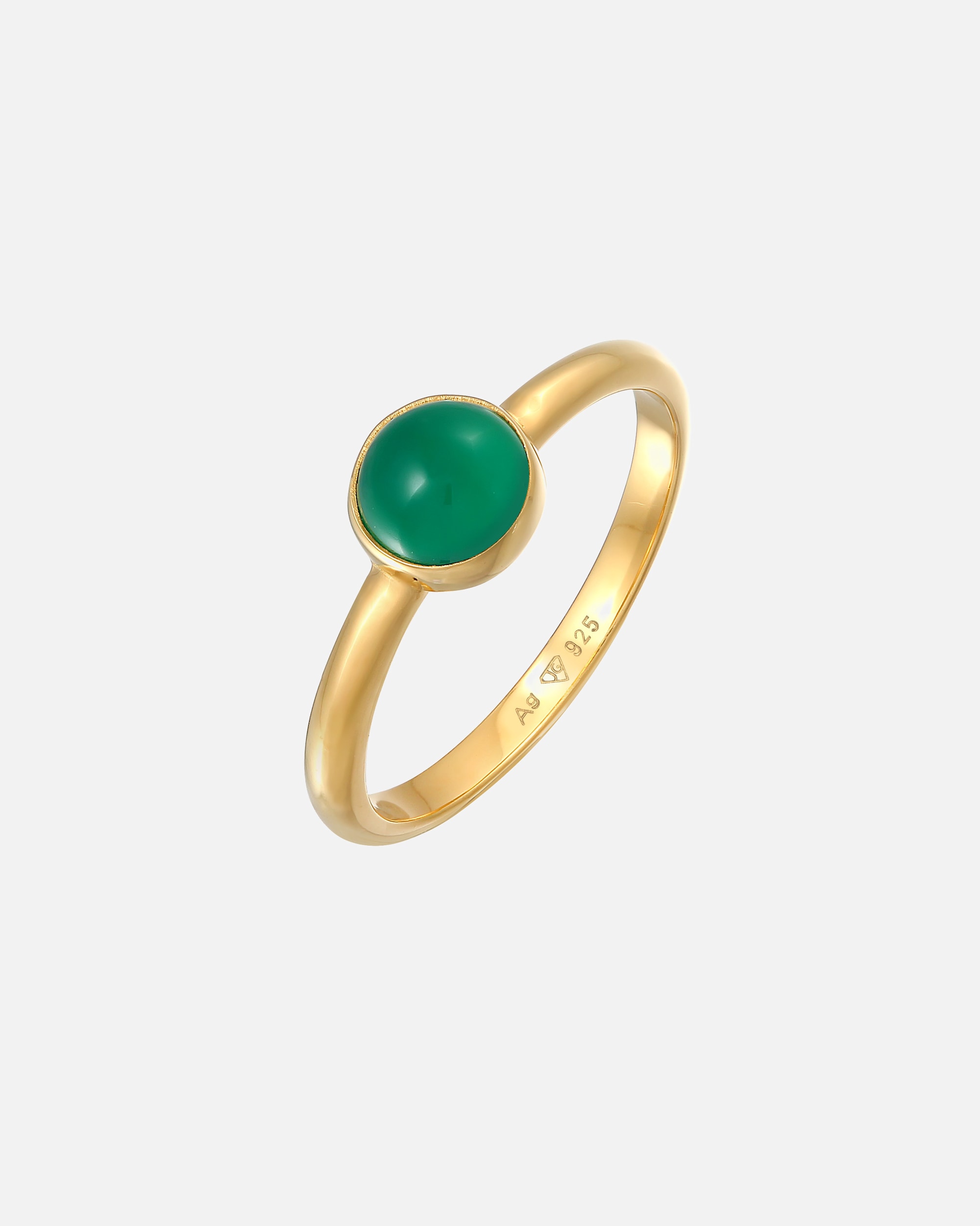 Bague pour Femme Elli PREMIUM Achat Edelstein Solitär 925 Silber rhodiniert 54