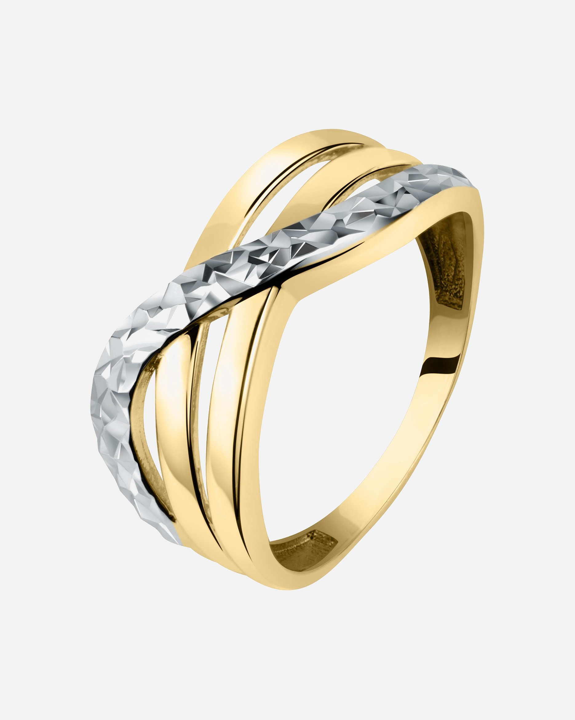 Bague pour Femme CHRIST Bagues bicolore 54