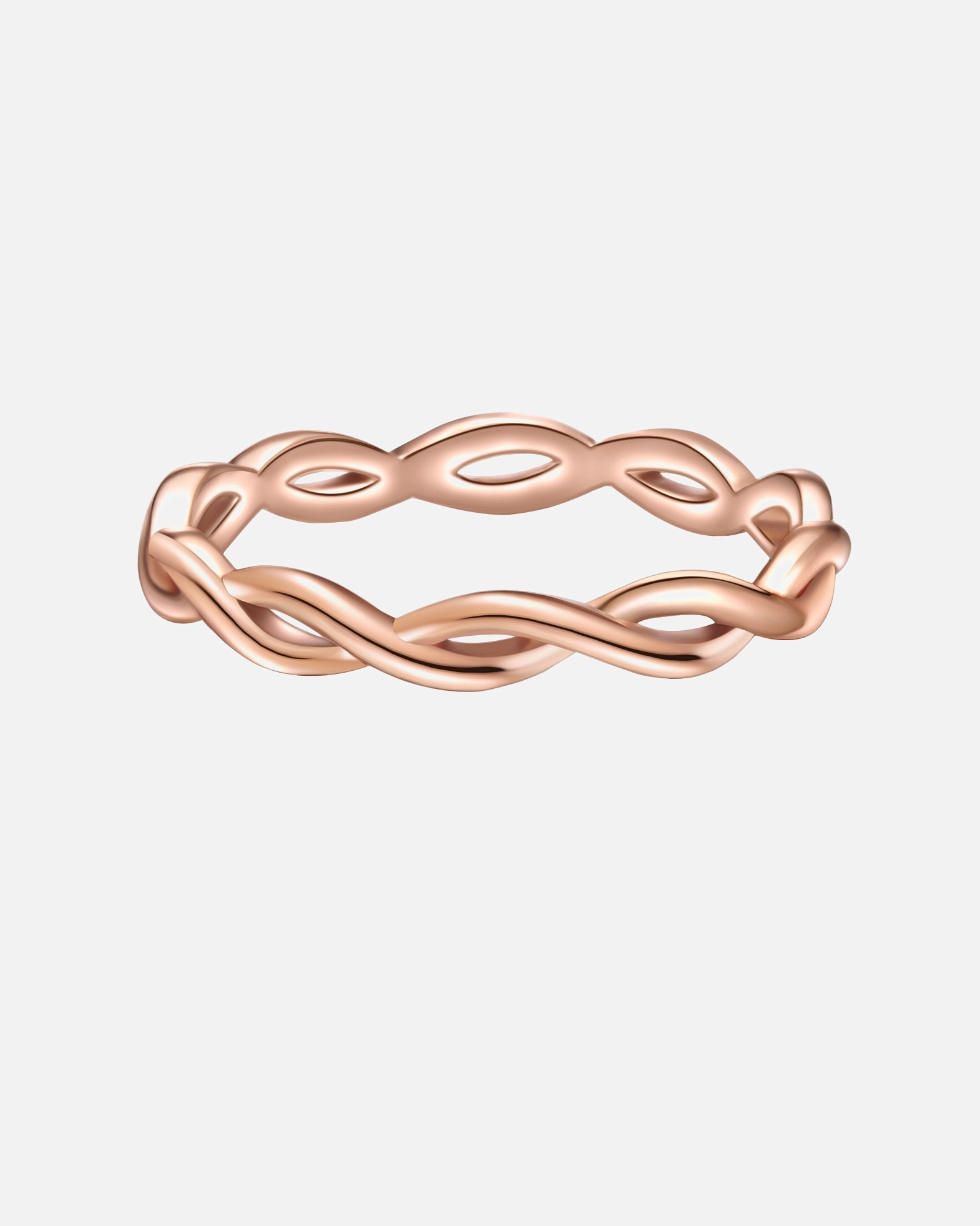 Bague pour Femme Glanzstücke München Bagues or rose 56