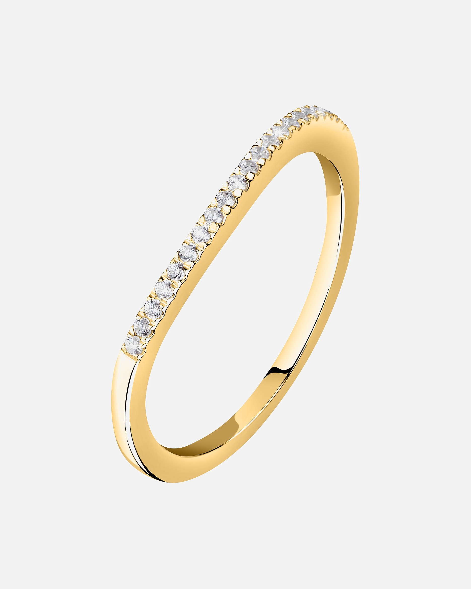 Bague pour Femme Live Diamond Bagues or jaune 56