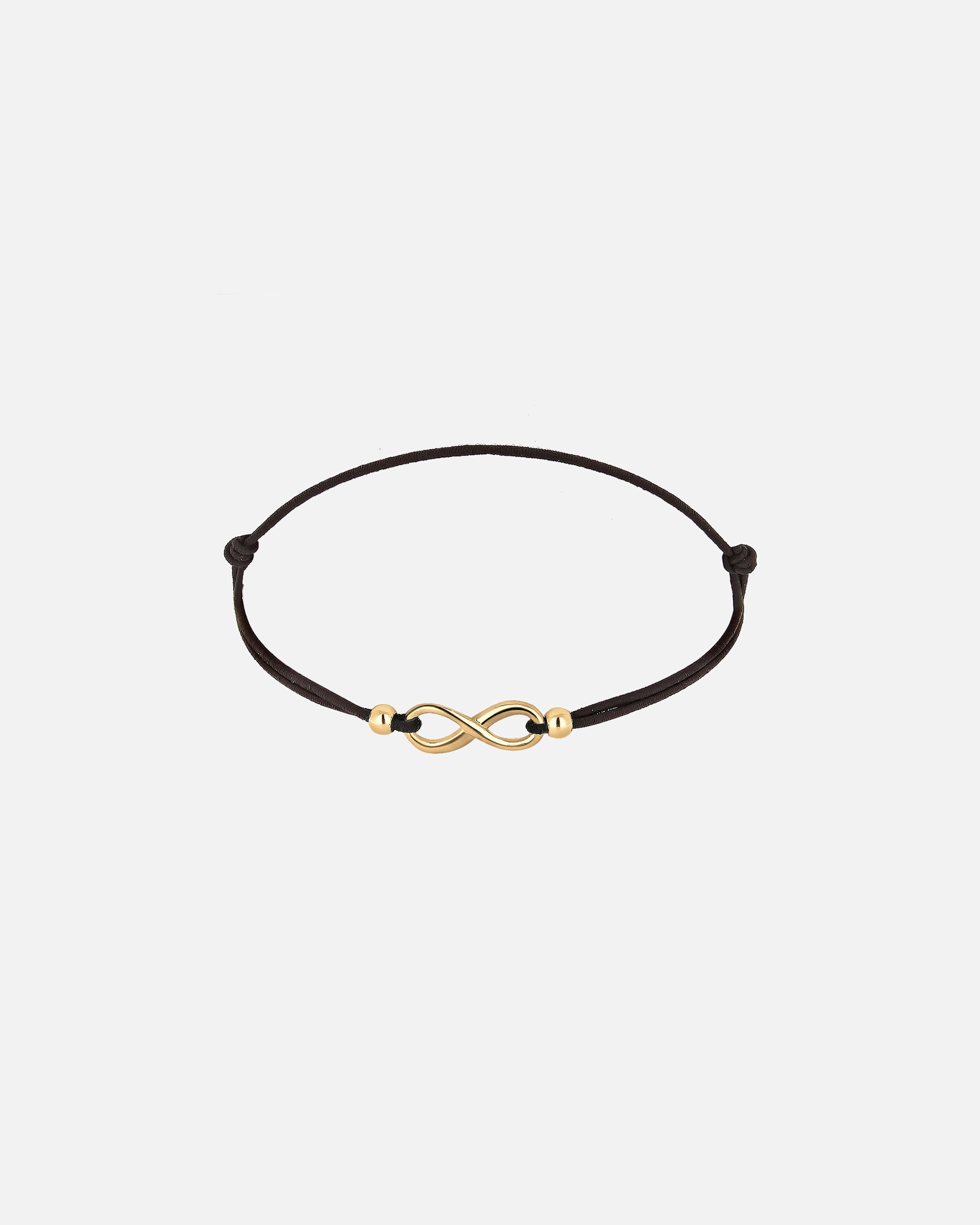 Bracelet pour Femme Elli Tendance Infinity Symbole Élastique Argent 925 goldfarben