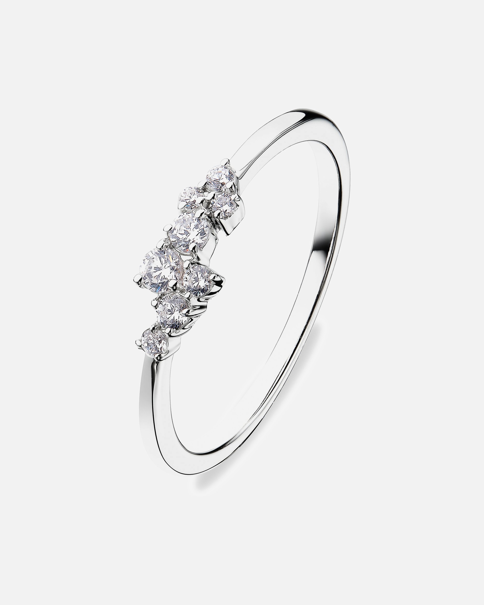 Bague pour Femme CHRIST Bagues or blanc 52