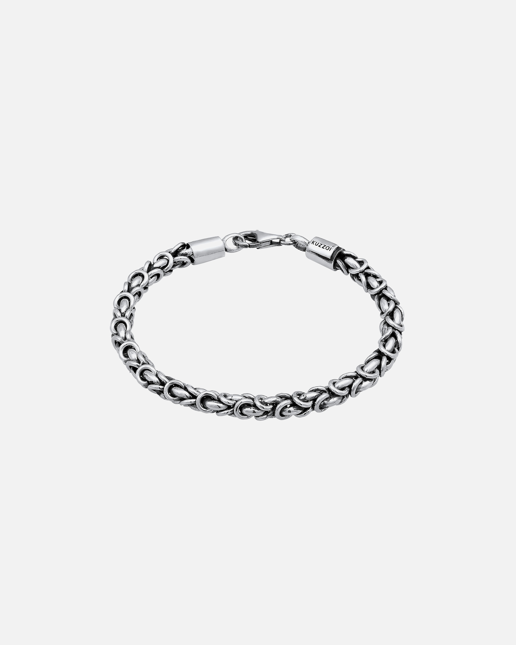 Bracelet pour Homme KUZZOI Königskette Klassik 925 Silber 21
