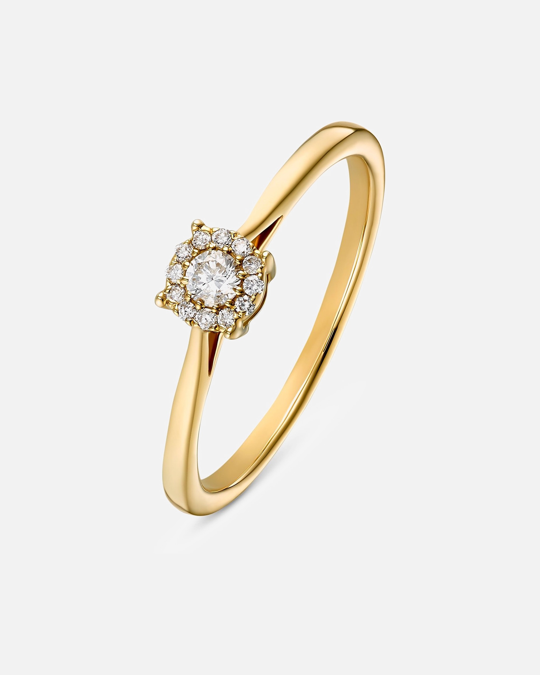 Bague pour Femme CHRIST Bagues or jaune 50