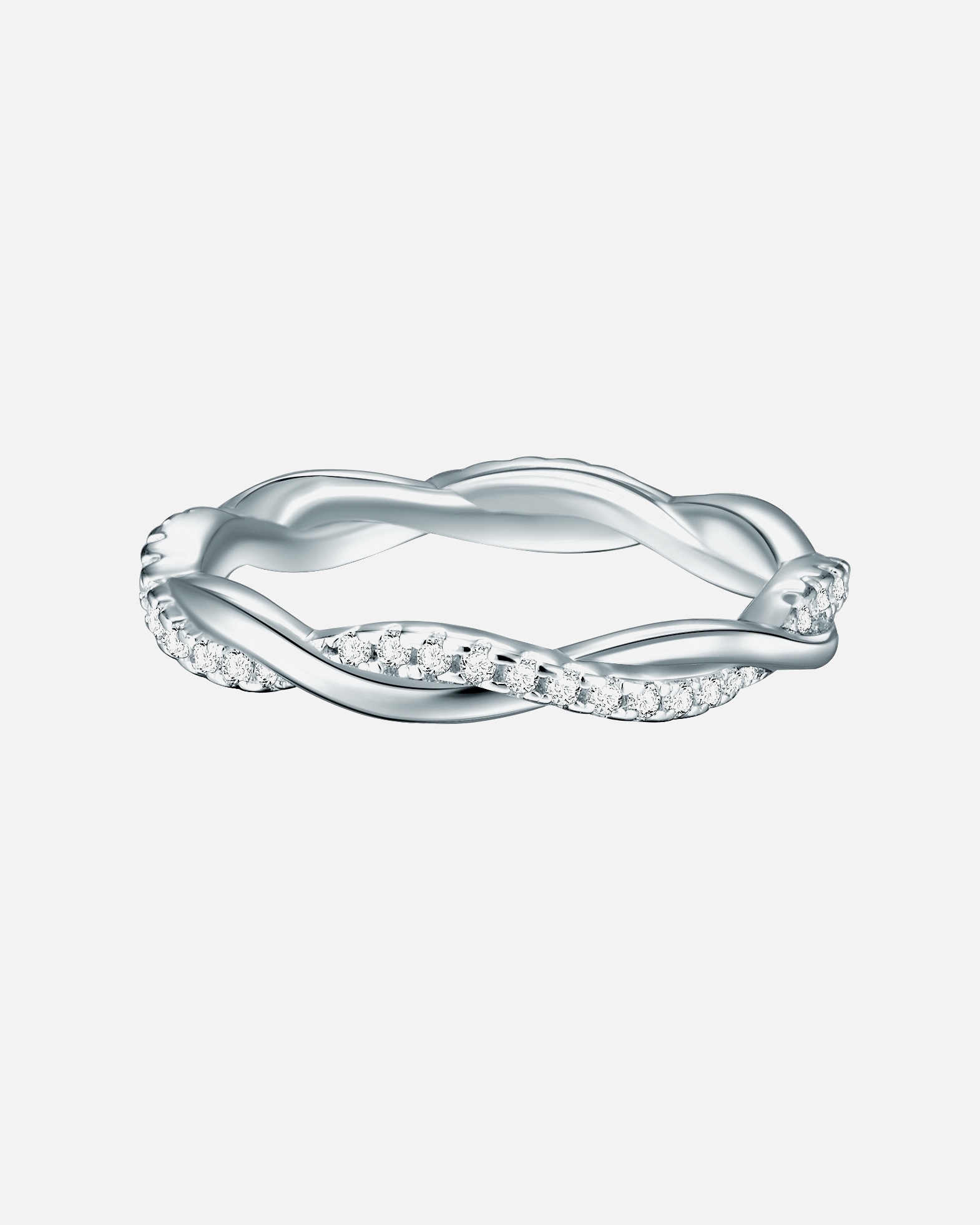 Bague pour Femme Trilani Bague en argent Argent sterling Oxyde de zirconium (CZ) en Argent 63