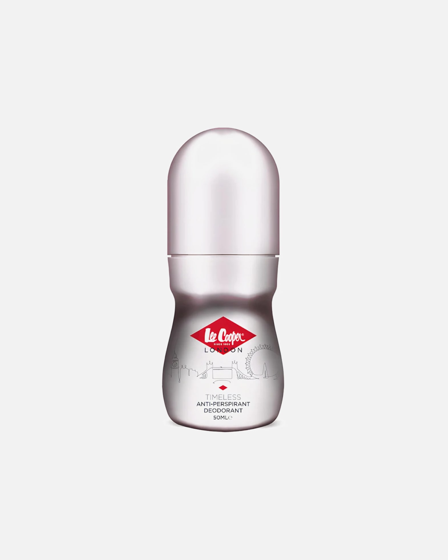 Déodorant pour Unisexe Lee Cooper Default Brand Line Déodorant Roll-On Anti-Transpirant Timeless 50 ml