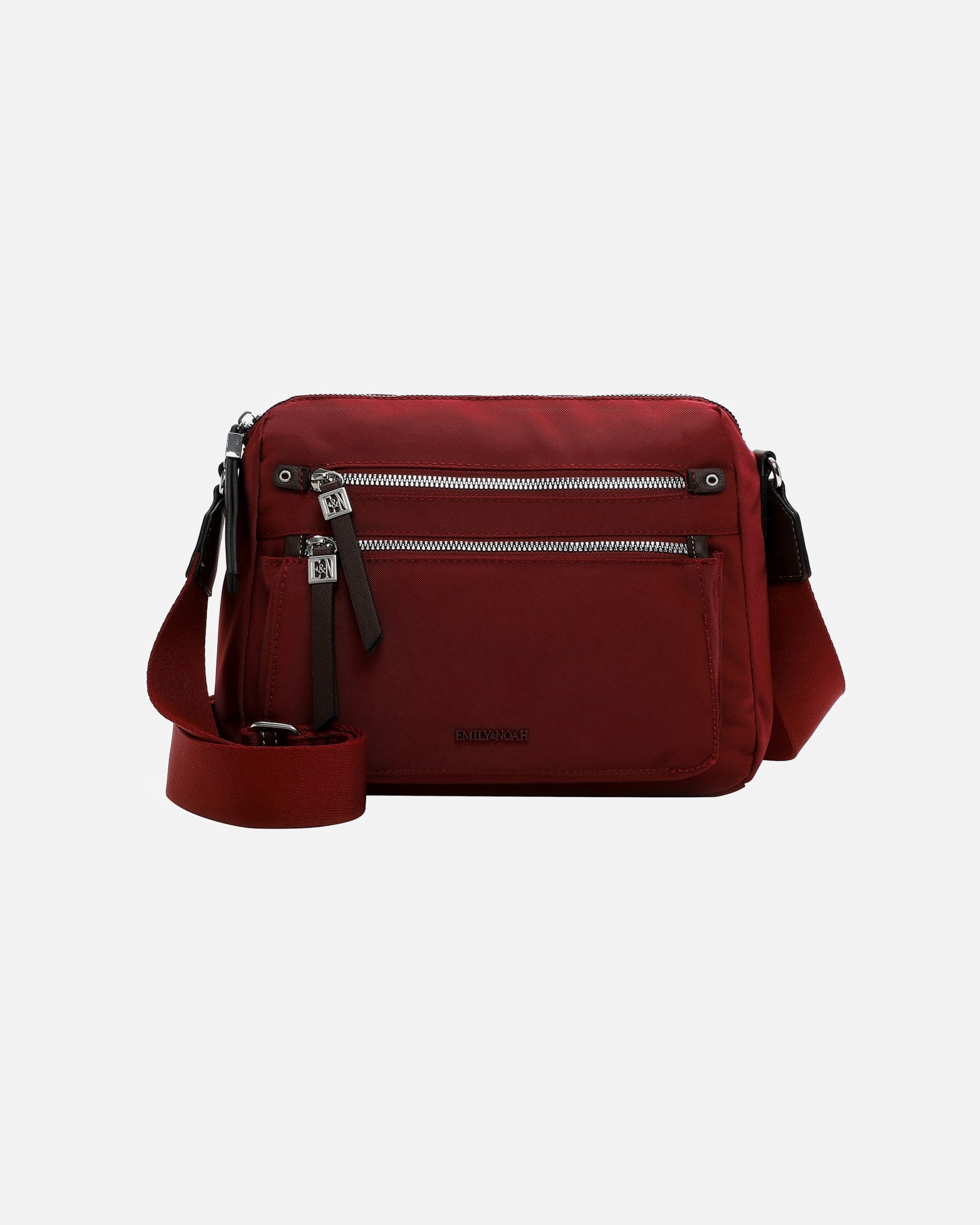 Pochette pour Femme EMILY & NOAH Sac À Bandoulière E&N Esther Darkred