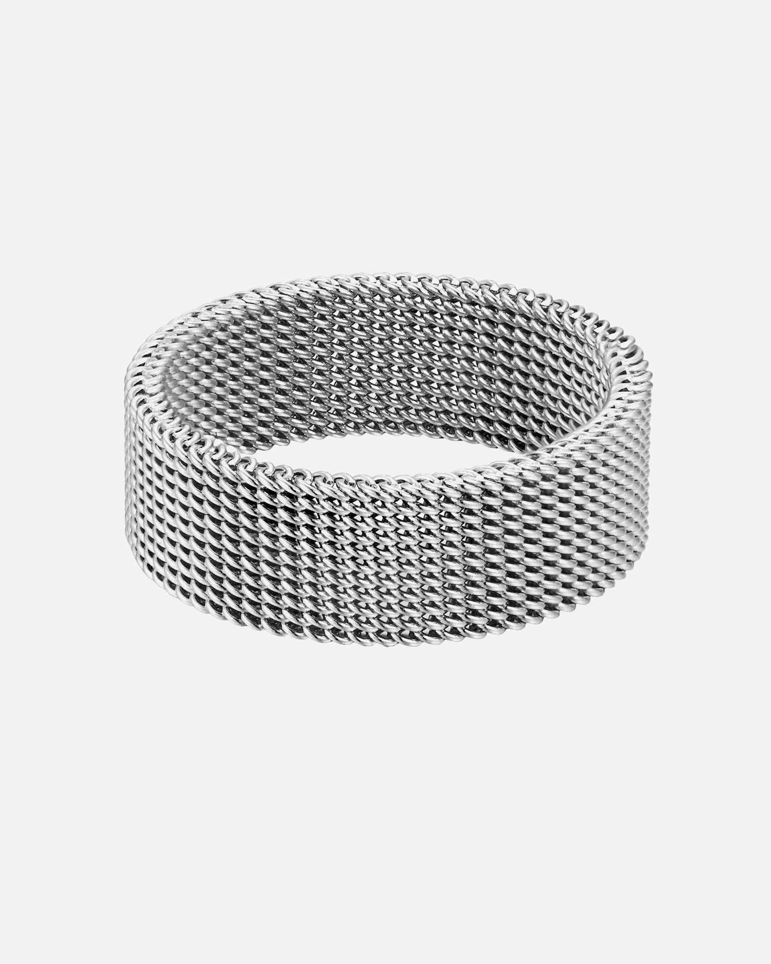 Bague pour Homme True Rebels Bague en Acier inoxydable en Argent 66