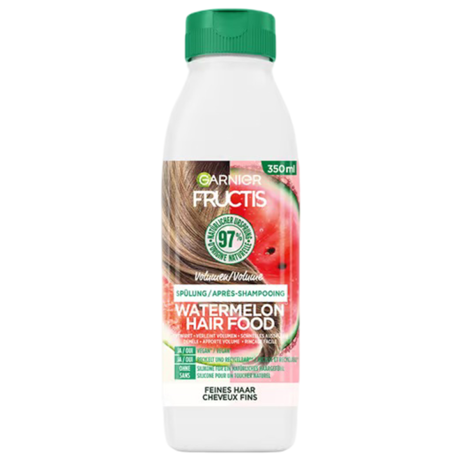 Garnier - Après-shampoing Fructis Volume - Watermelon Hair Food 350 ml unisex