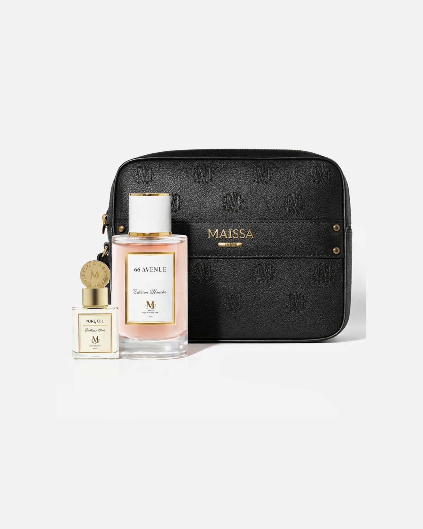 Coffret parfum pour Unisexe Maison Maïssa Default Brand Line Coffret 66 Avenue - Pochette Toscane + Le Parfum + Pure Oil 1 Pièce