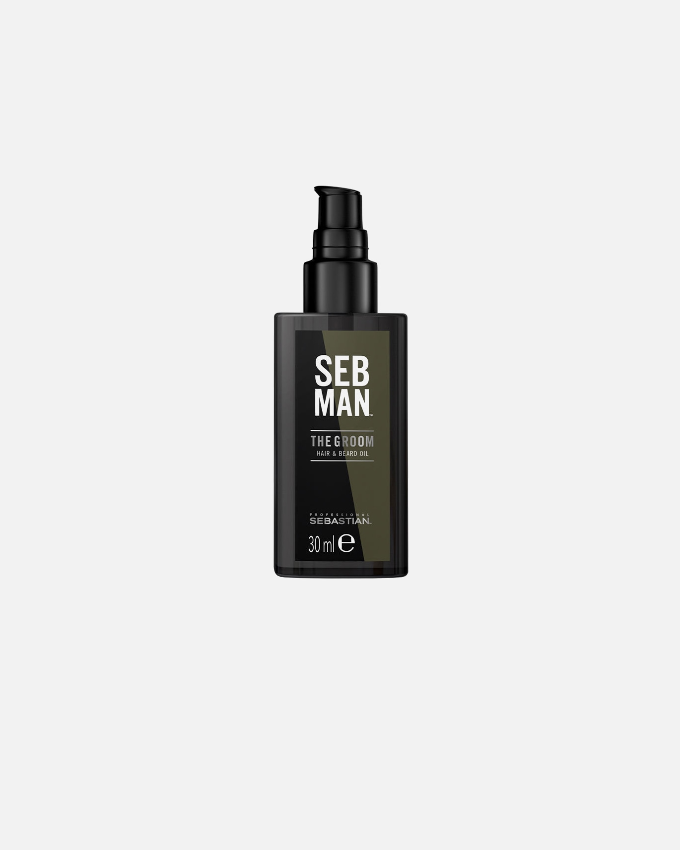 Soin pour barbe pour Homme SEB MAN SEBMAN THE GROOM Huile de Soin Cheveux et Barbe 30 ml