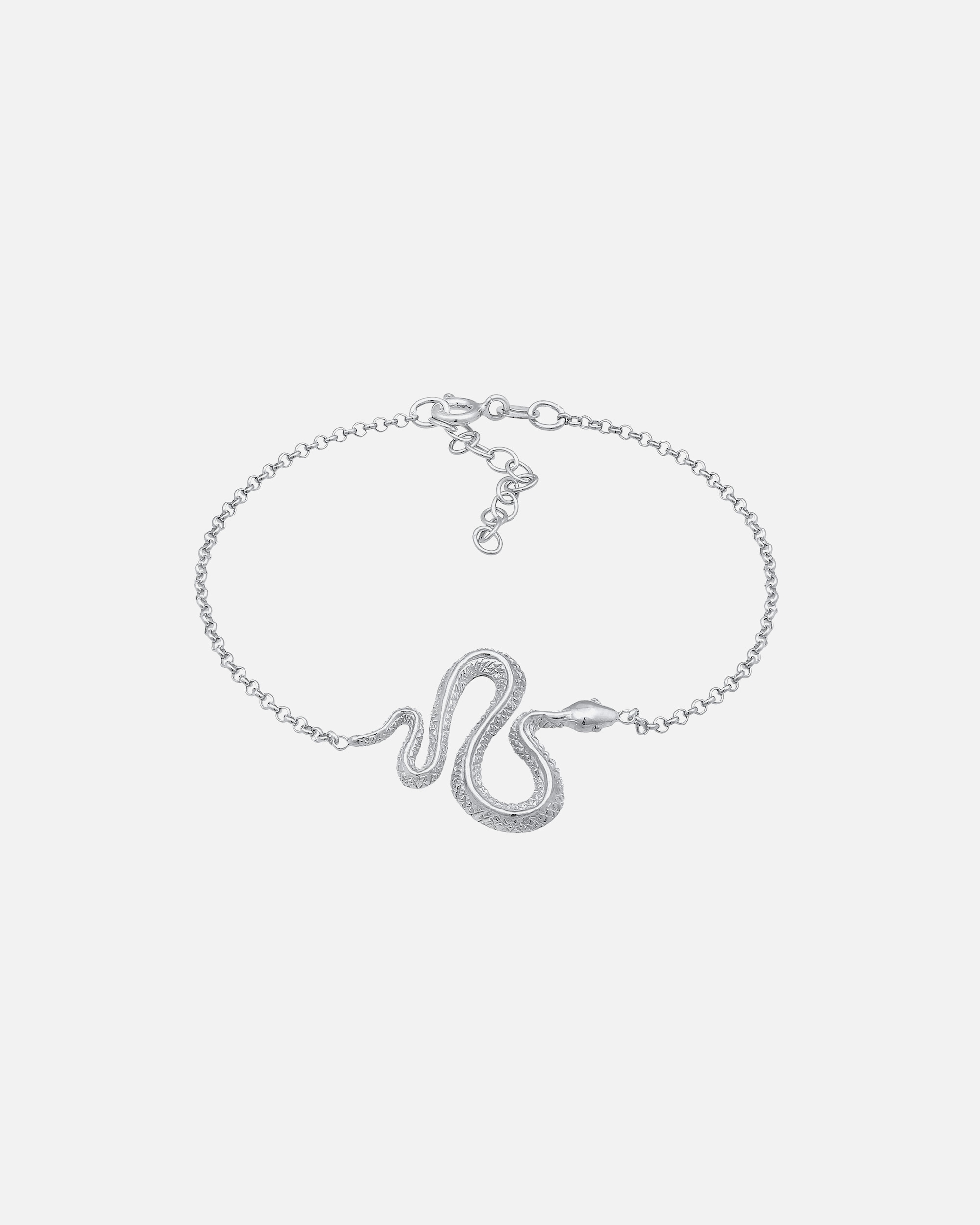 Bracelet pour Femme Elli Femmes serpent symbole tendance en argent sterling 925 silberfarben