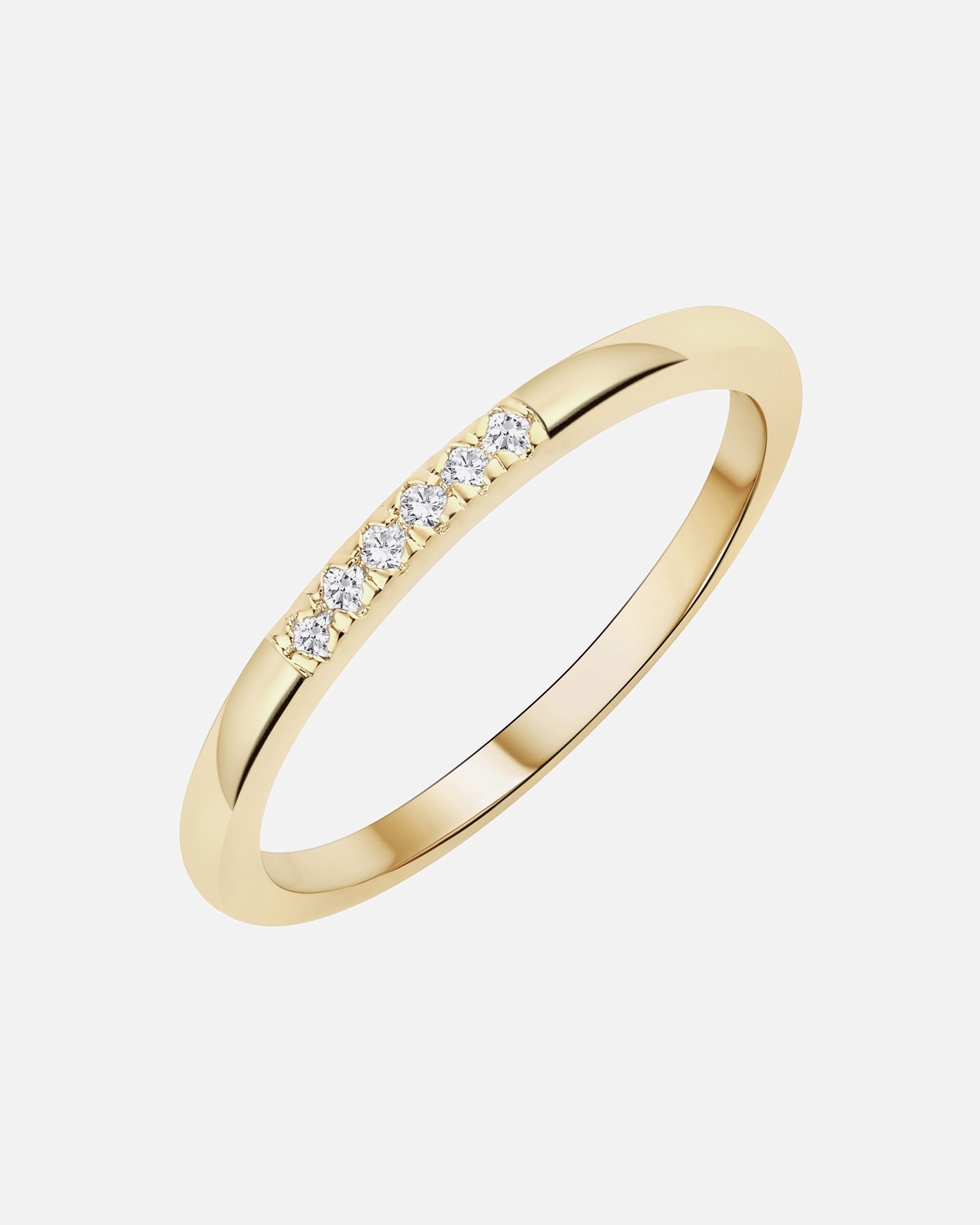 Bague pour Femme Glanzstücke München Bague en Argent Sterling en or jaune avec Topaze 58