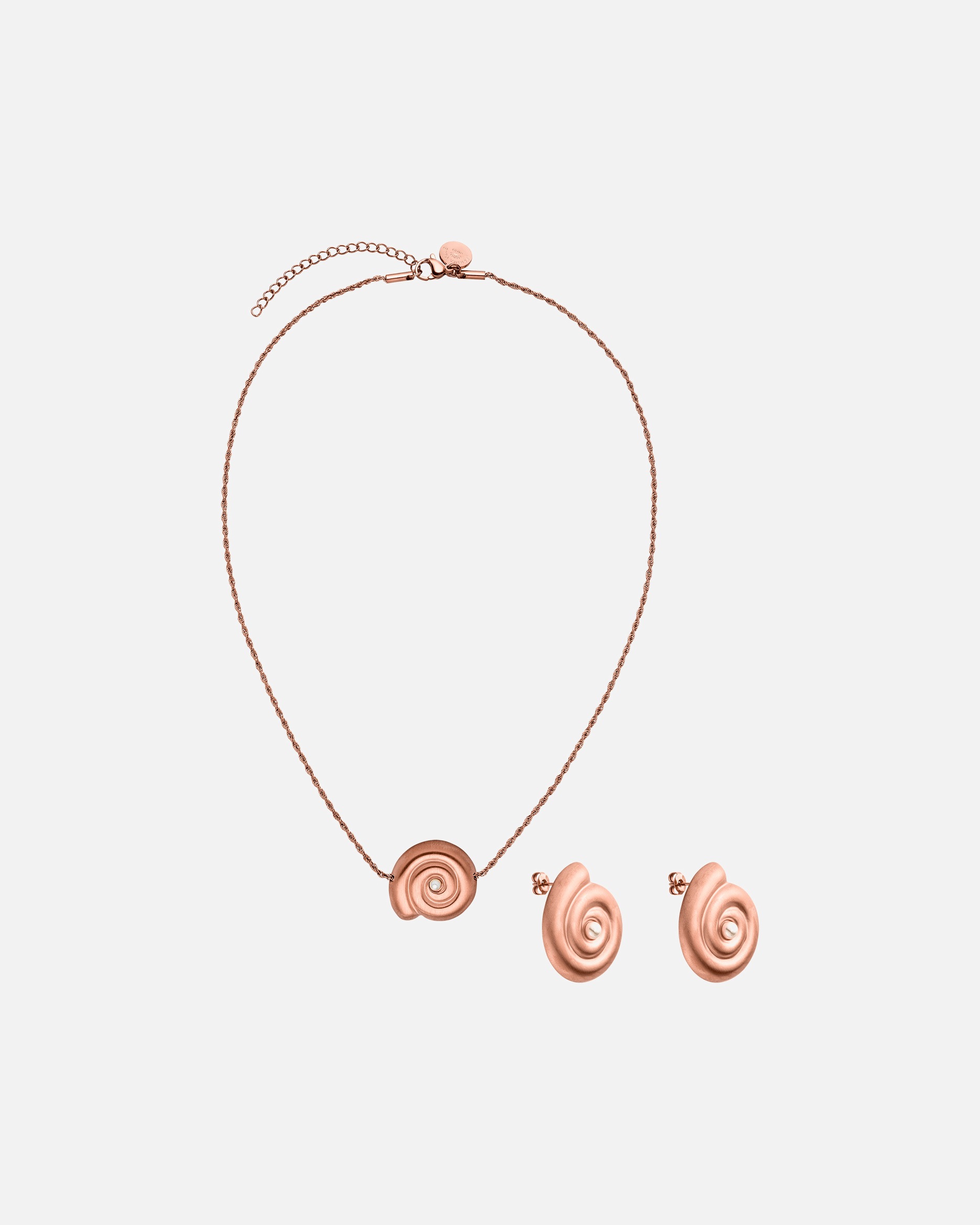 Parure de bijoux pour Unisexe Purelei Oceanfront Ensemble de bijoux 100% acier inoxydable Or Rose