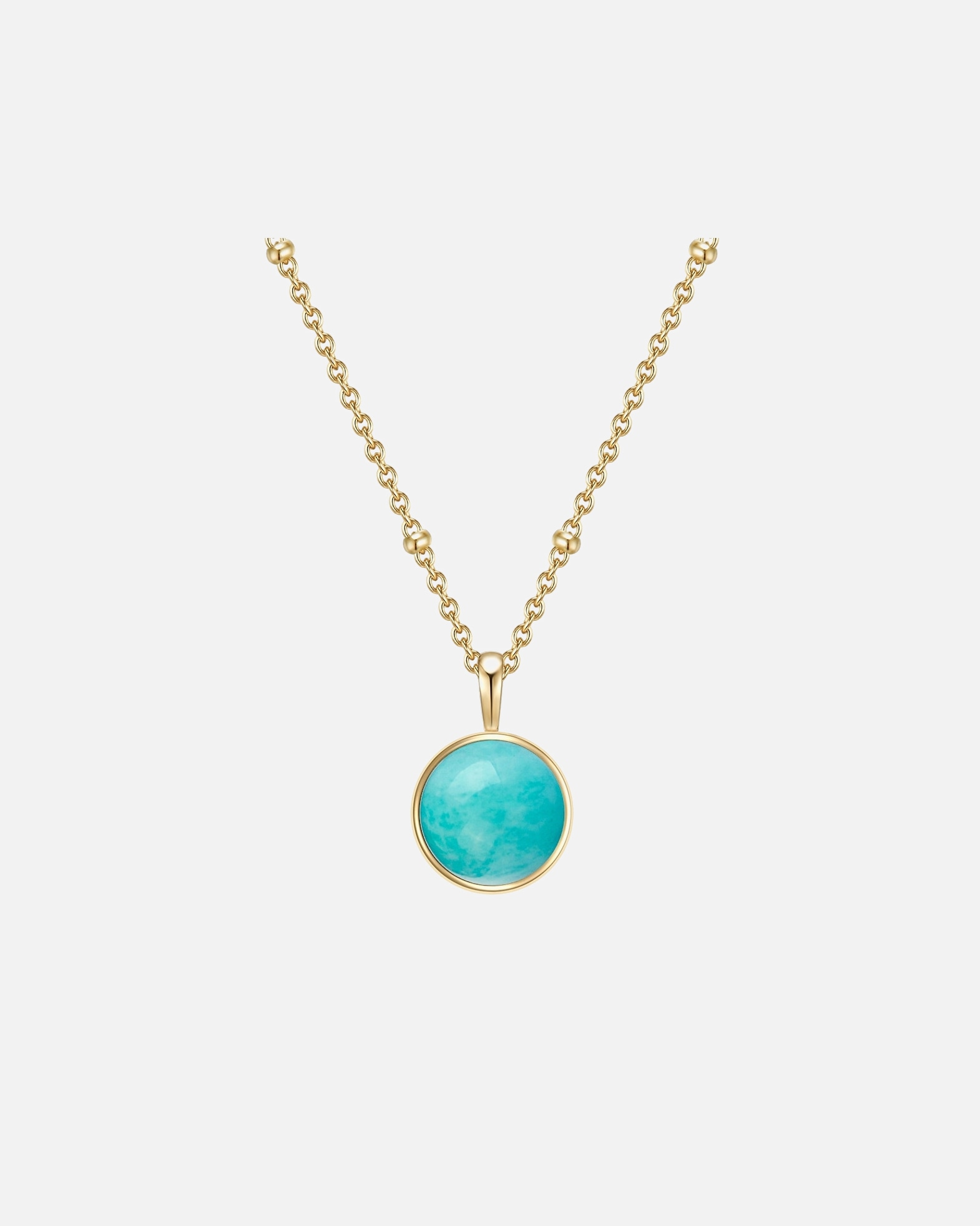 Collier pour Femme Glanzstücke München Chaînes turquoise