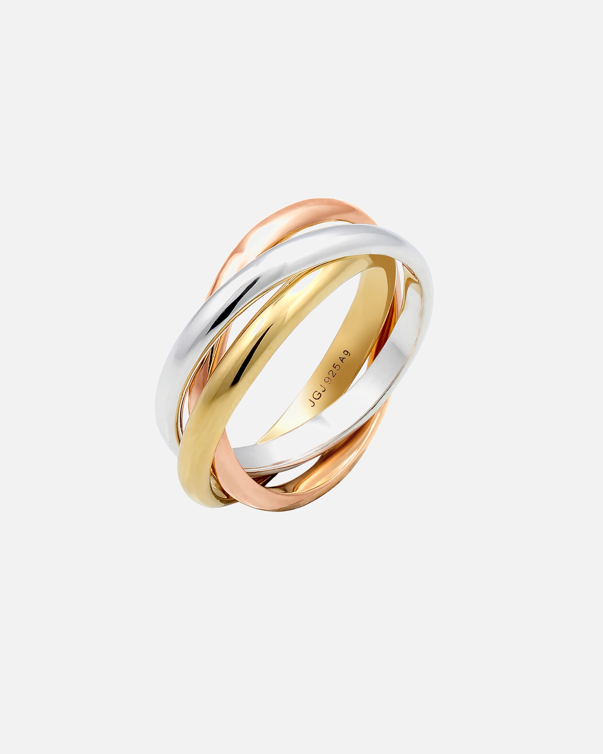 Bague pour Femme Elli Basic Bague à enrouler Design classique 925 Argent 58
