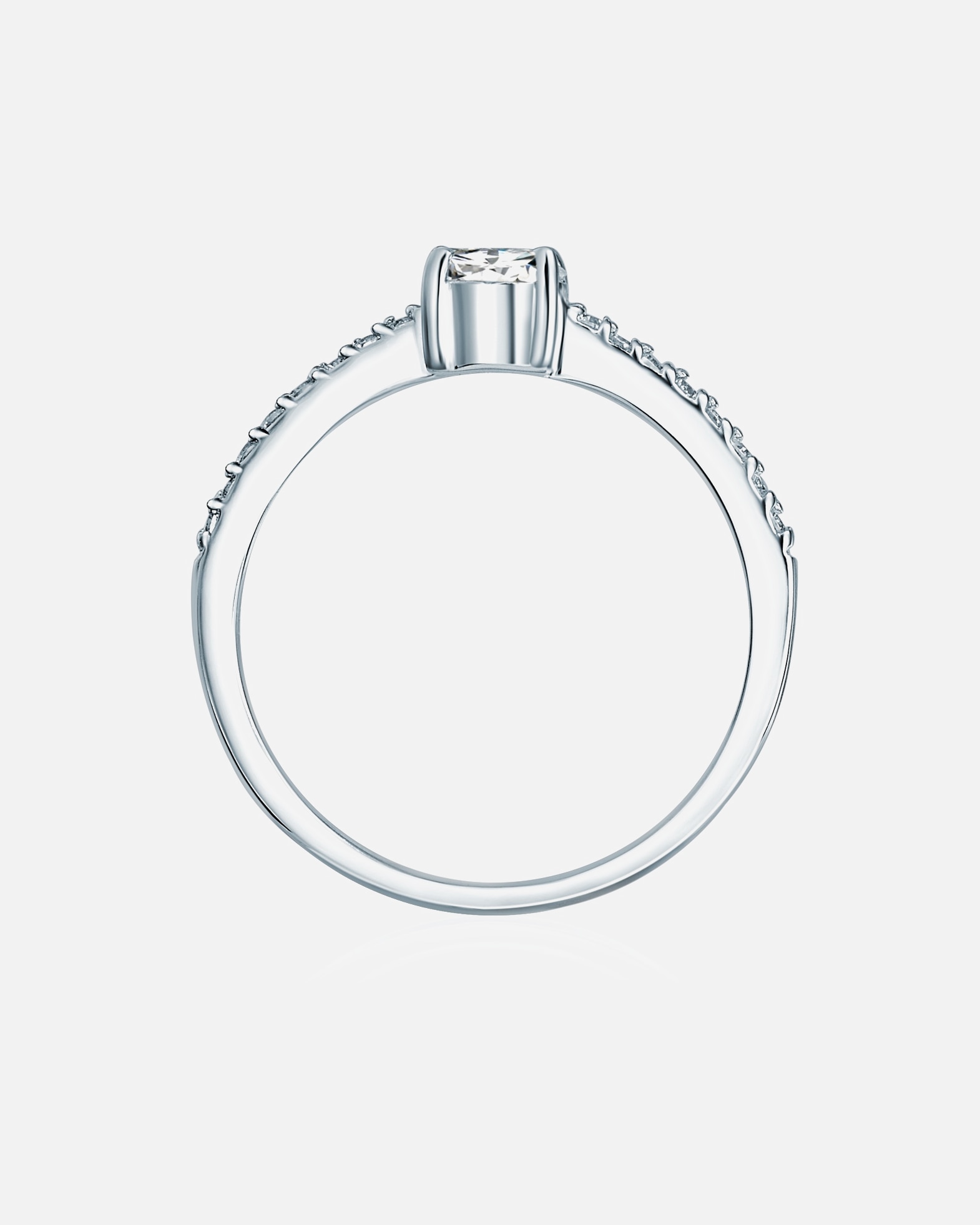 Bague pour Femme Trilani Bague en Argent sterling en Argent 62