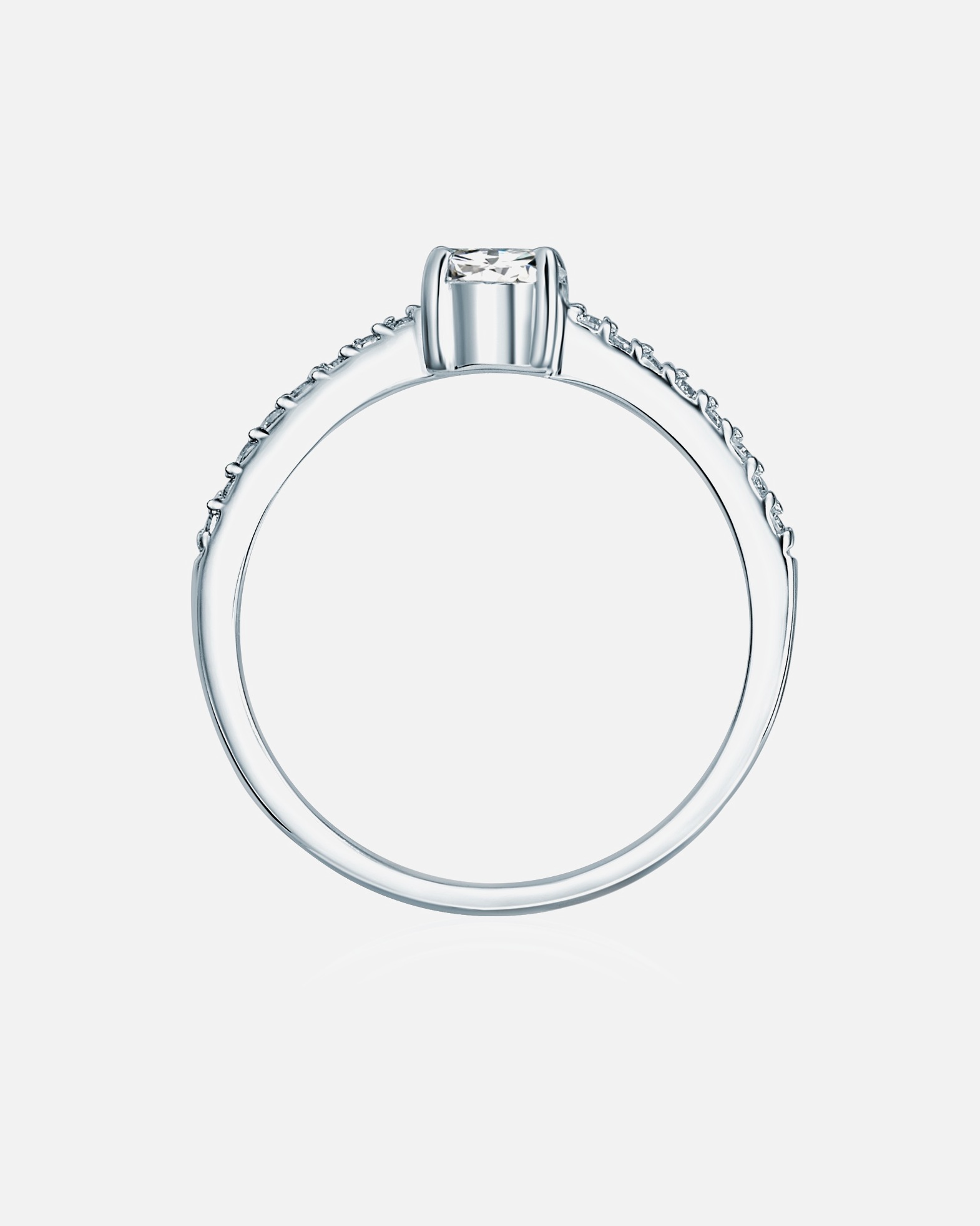 Bague pour Femme Trilani Bague en Argent sterling en Argent 59