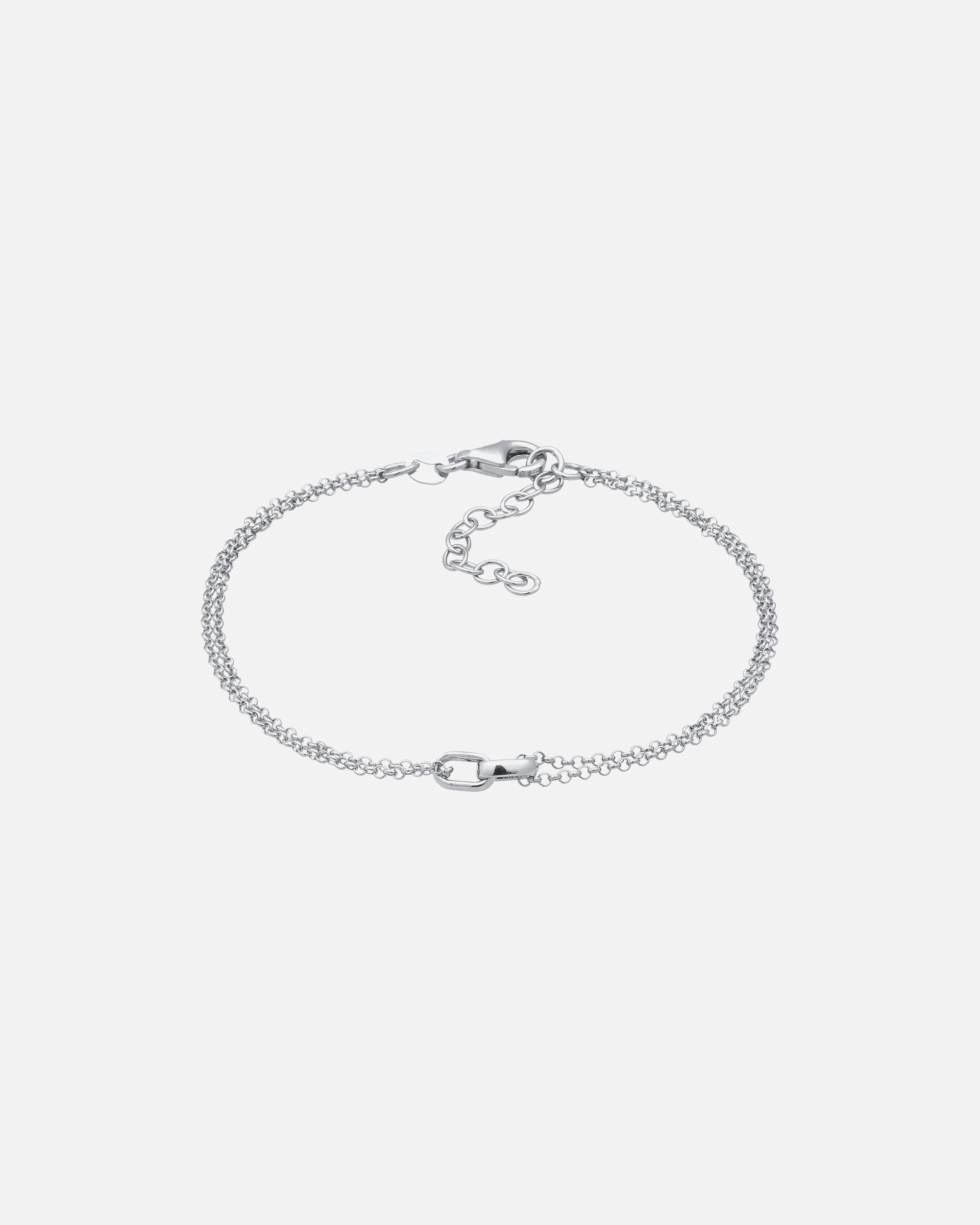 Bracelet pour Femme Elli Bracelet sans pierre 925 Sterling Silver silberfarben
