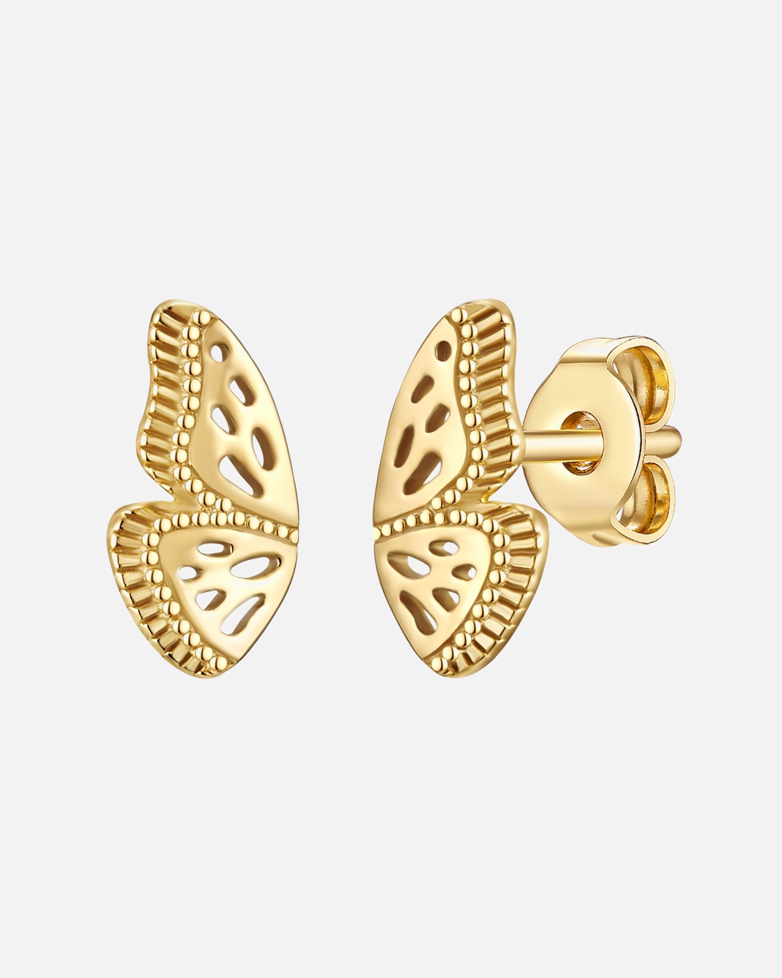 Boucles d'oreilles pour Femme Glanzstücke München Boucles d'oreilles or jaune