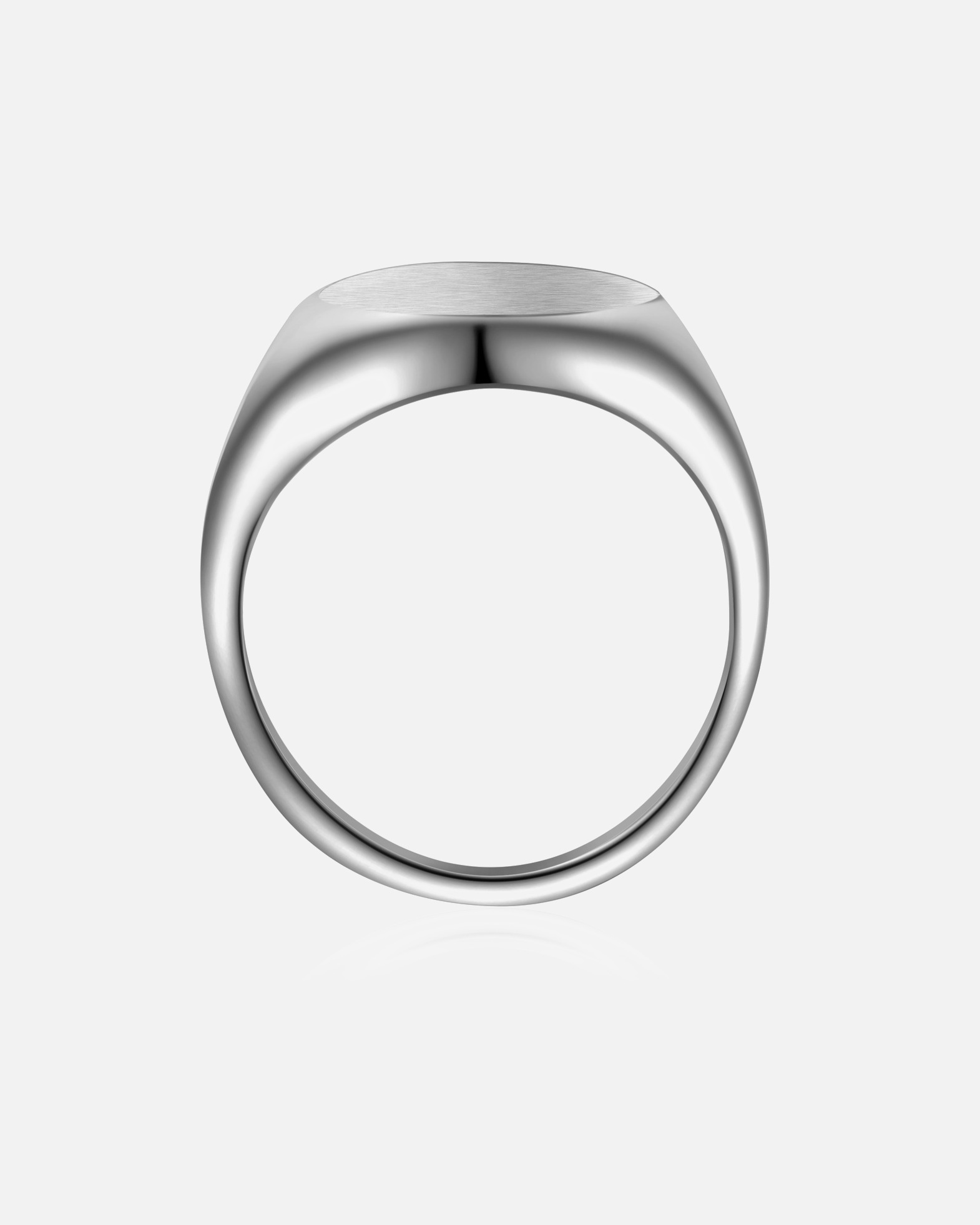 Bague pour Homme True Rebels Bague en Acier Inoxydable en argent 66