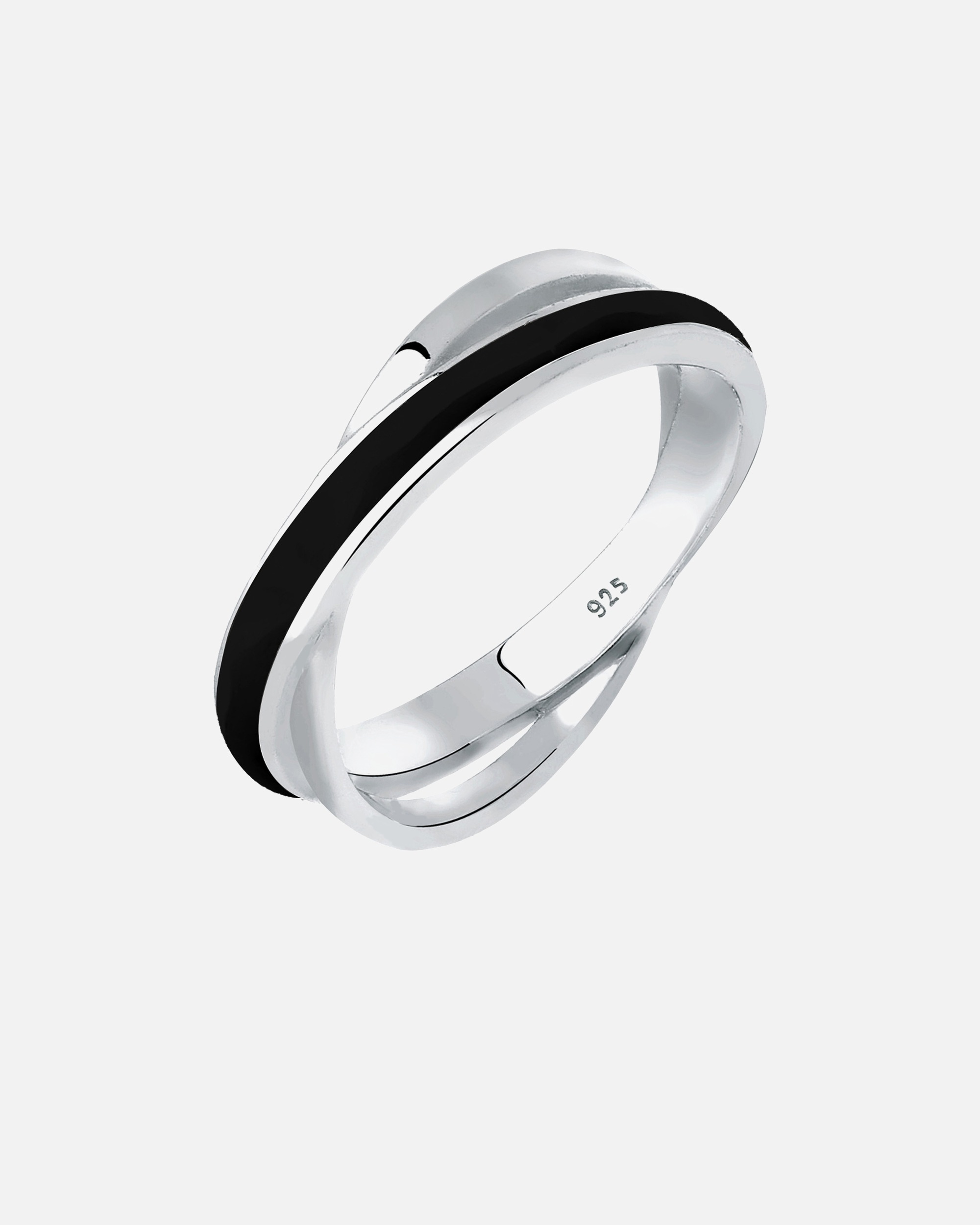 Bague pour Femme Elli Wickelring Emaille 925 Sterling Silber 54