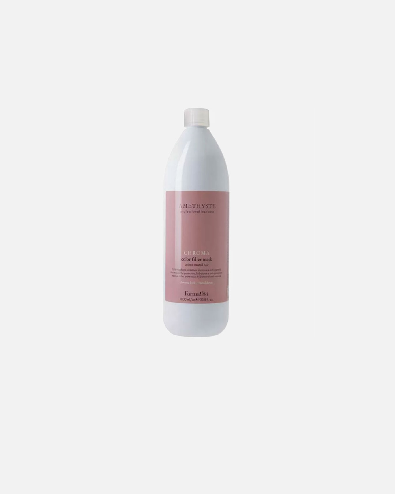 Masque capillaire pour Unisexe Farmavita Masque de remplissage coloré AMETHYSTE CHROMA 1000 ml