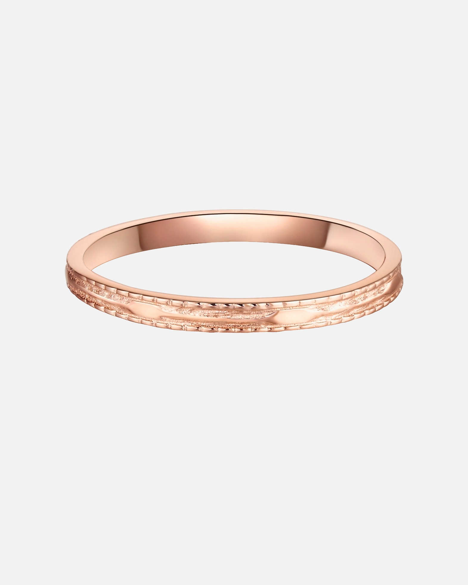 Bague pour Femme Glanzstücke München Bague en argent Argent sterling en Or rose 58